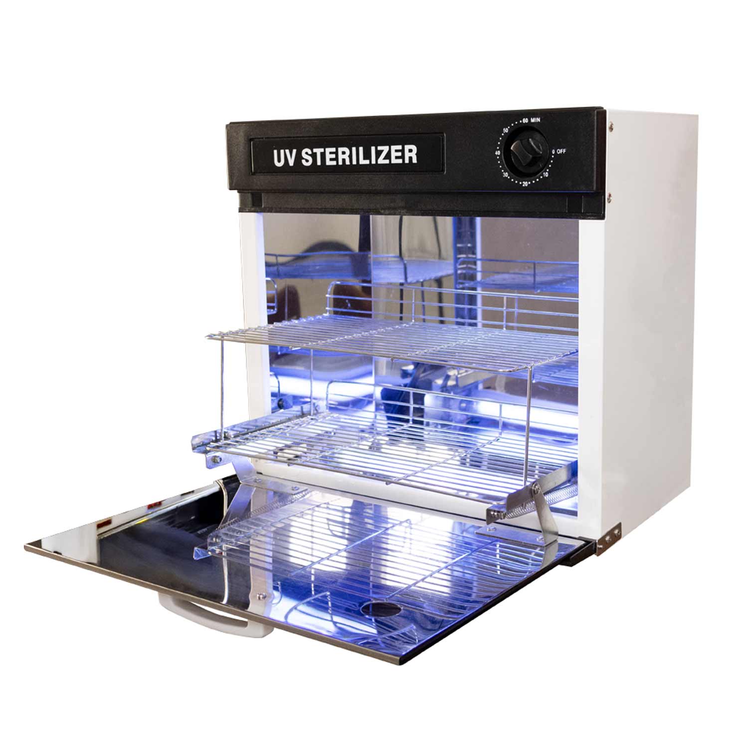 UV Sterilizer And Sanitizer Cabinet With Timer