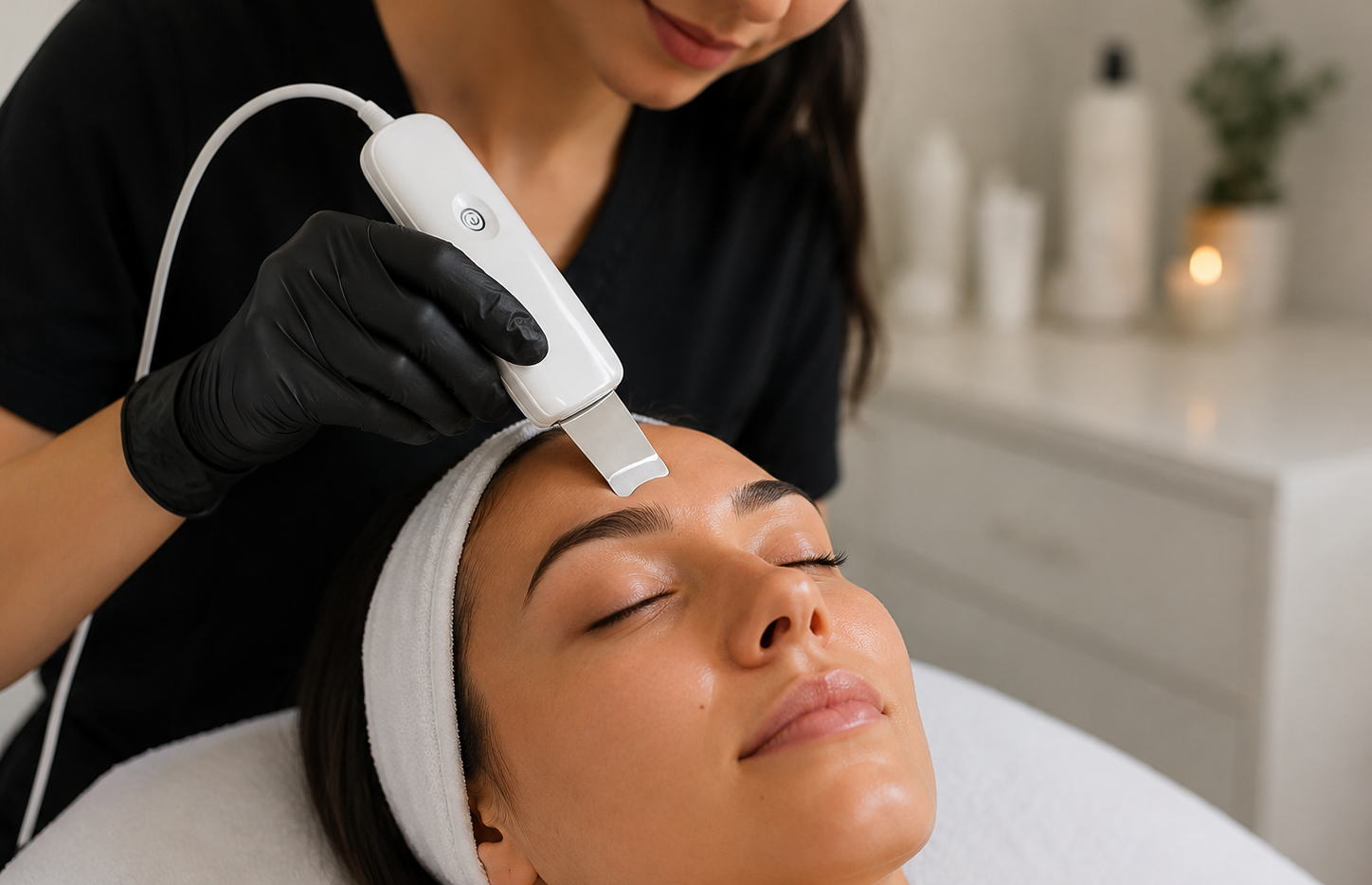 Ultrasonic Technologies: Exfoliation, Product Infusion & Professional Facial Techniques