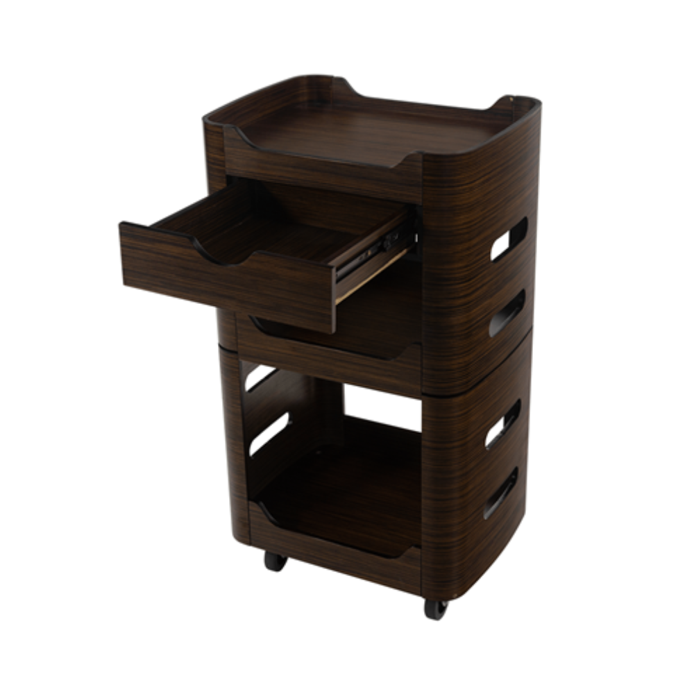 Moda Wooden Spa Trolley Cart, Additional Colors Available