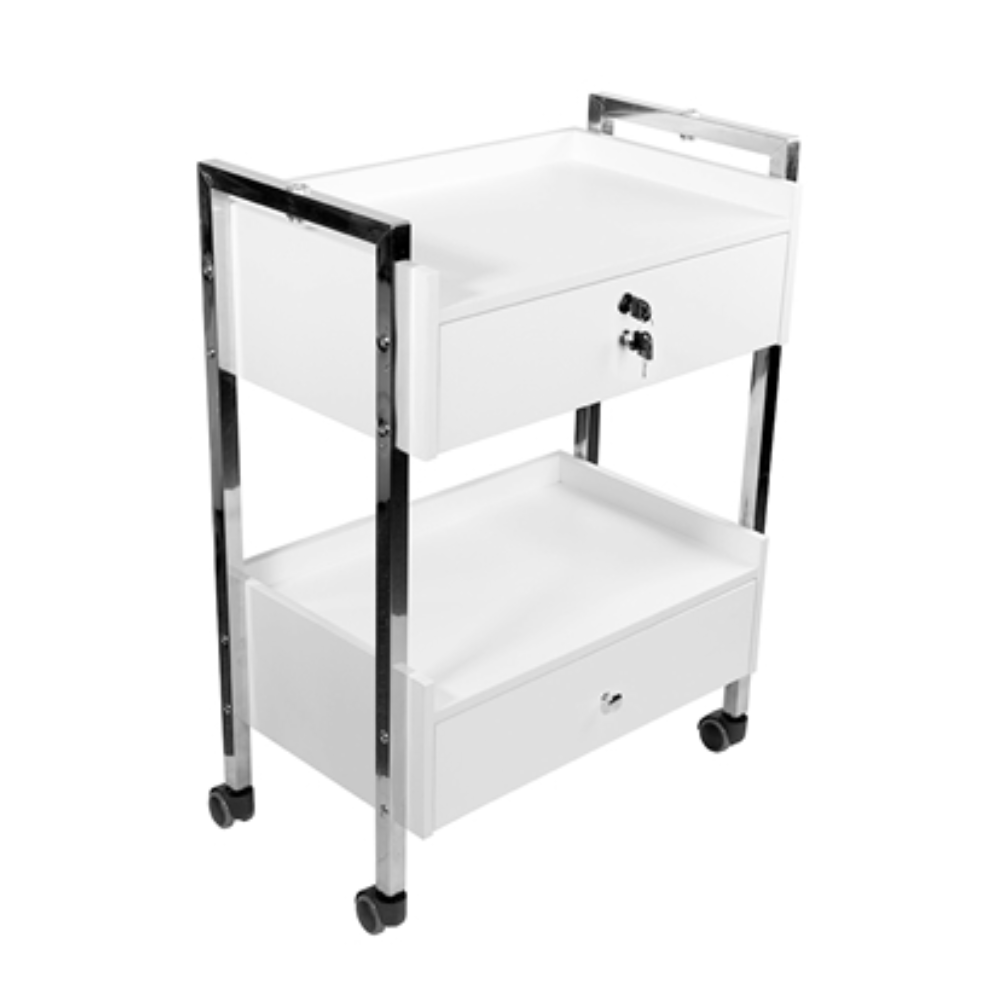 Salon Spa Cart With Two Drawers