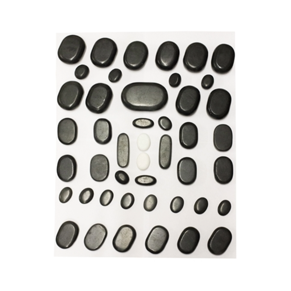 45 Pieces Hot Stone Massage Kit With Box