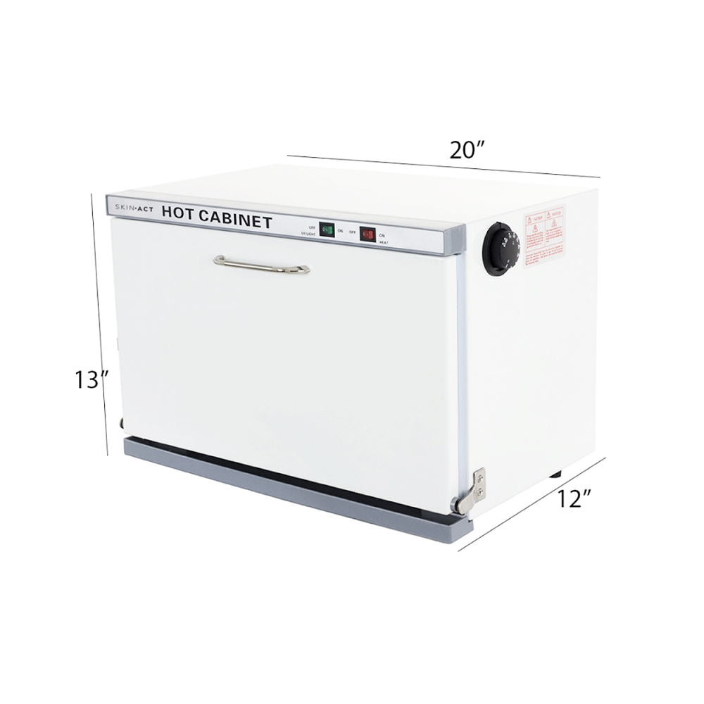 Hot Towel Warmer Cabinet With Sterilizer Adjustable Temperature