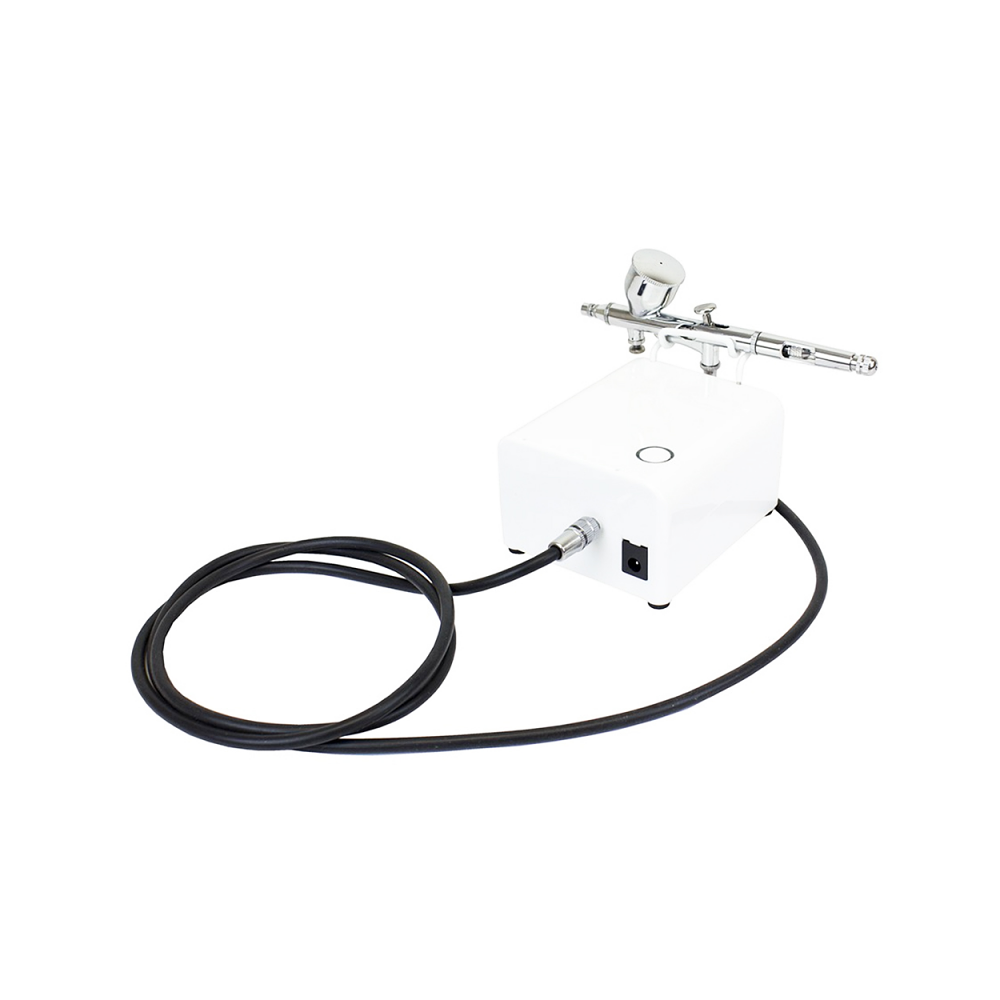 Pro Airbrush Gun With Mini Air Compressor By Skin Act