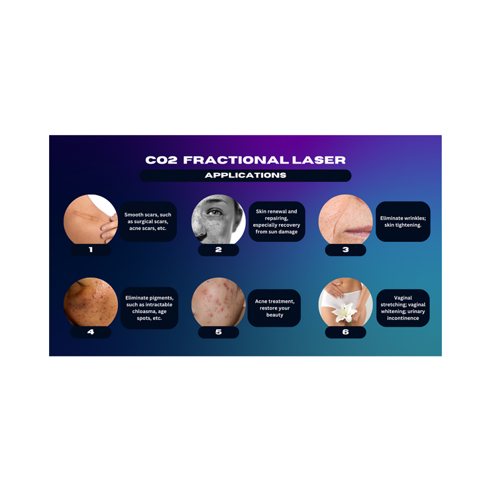 CO2 Fractional Skin Care Laser Machine
