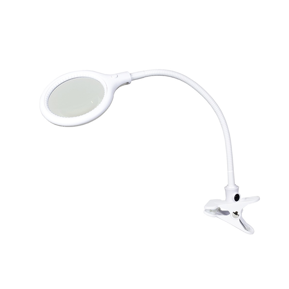 Tabletop Magnifying Led Light With Clamp