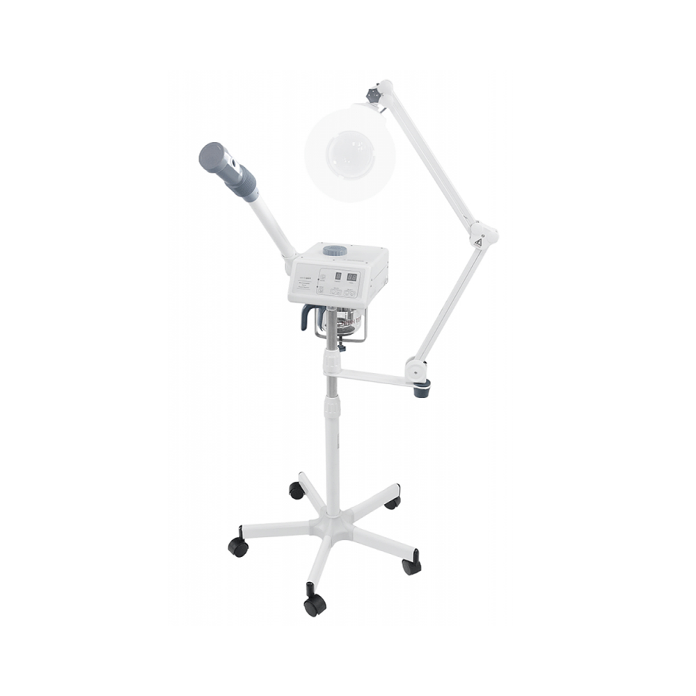 Digital Euro Facial Steamer With Aromatherapy + LED Magnifying Lamp