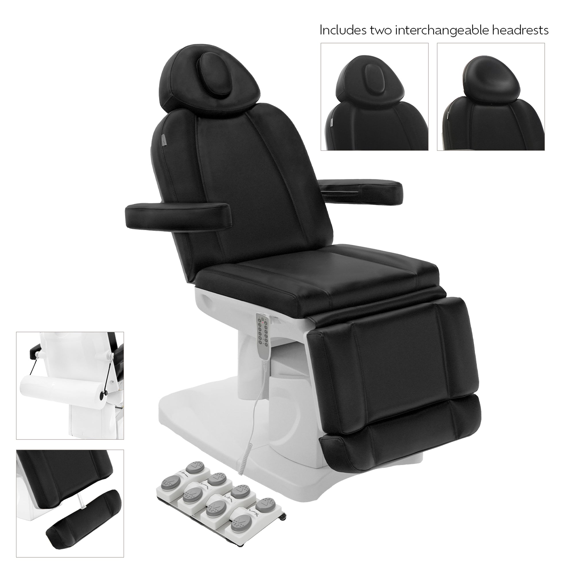 Bellage Medical Spa Electric Treatment/Procedure Chair (Table) - Fully Electric 4 Motor Chair