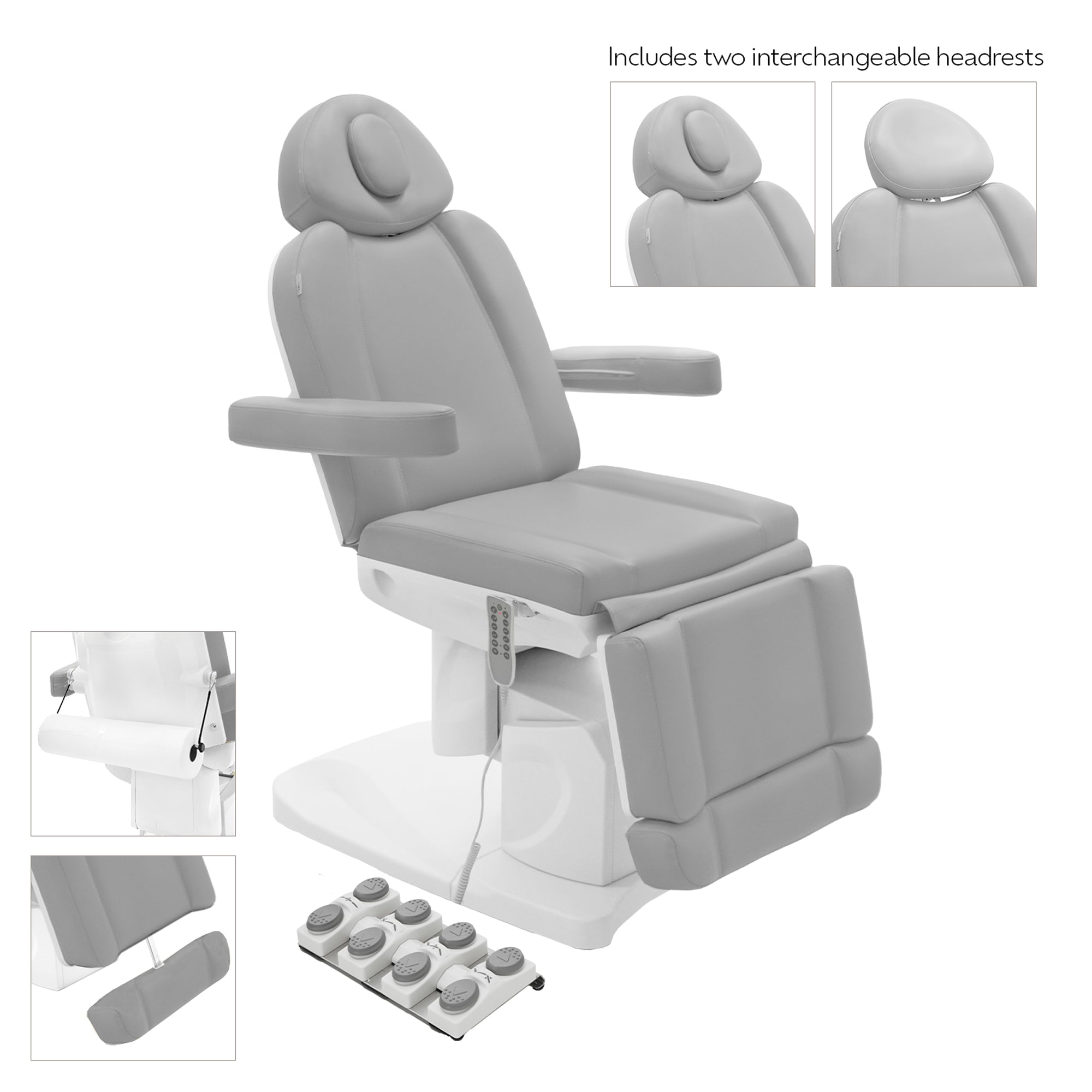 Bellage Medical Spa Electric Treatment/Procedure Chair (Table) - Fully Electric 4 Motor Chair