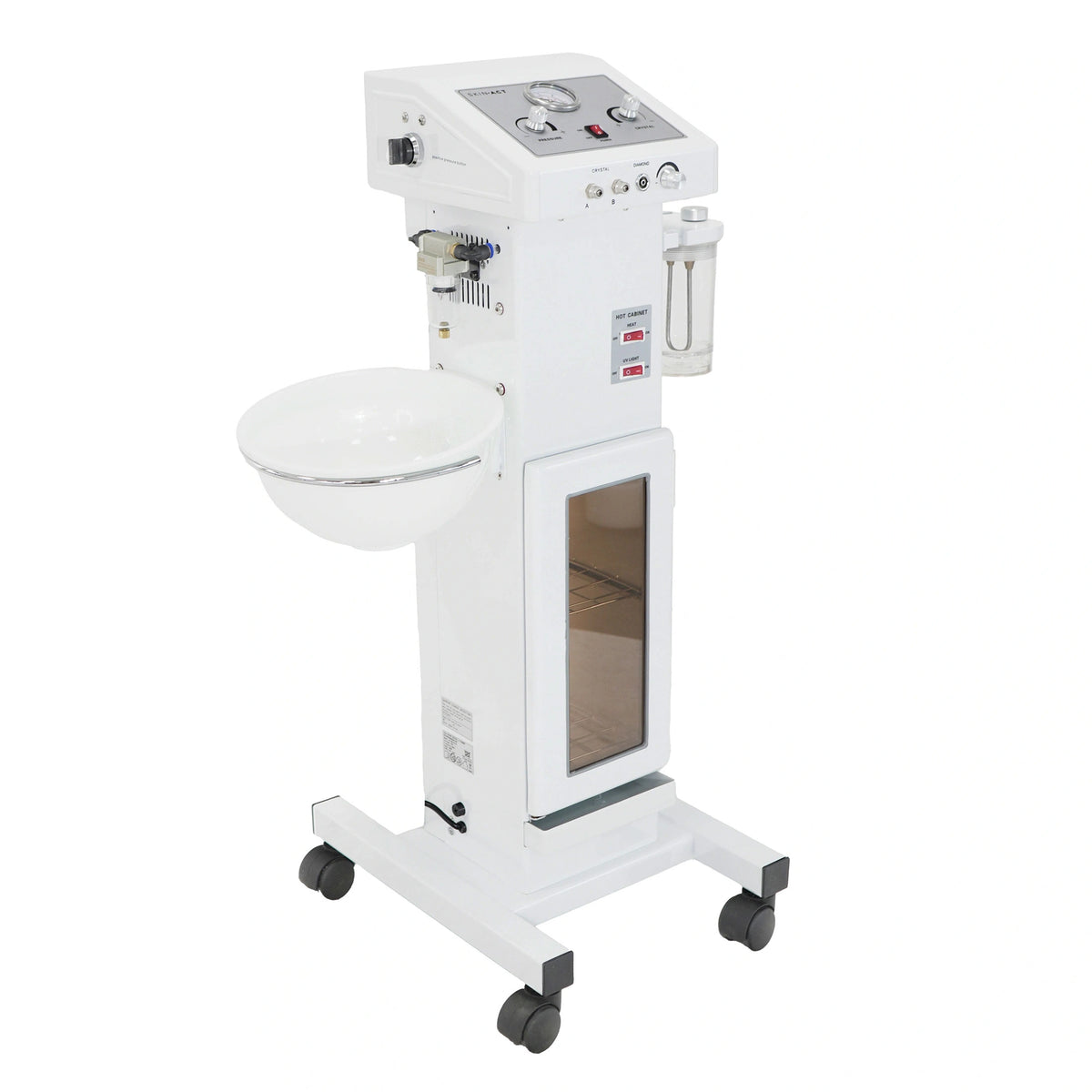 Crystal Microdermabrasion + Hot Towel Cabinets (German Motor) + Diamon