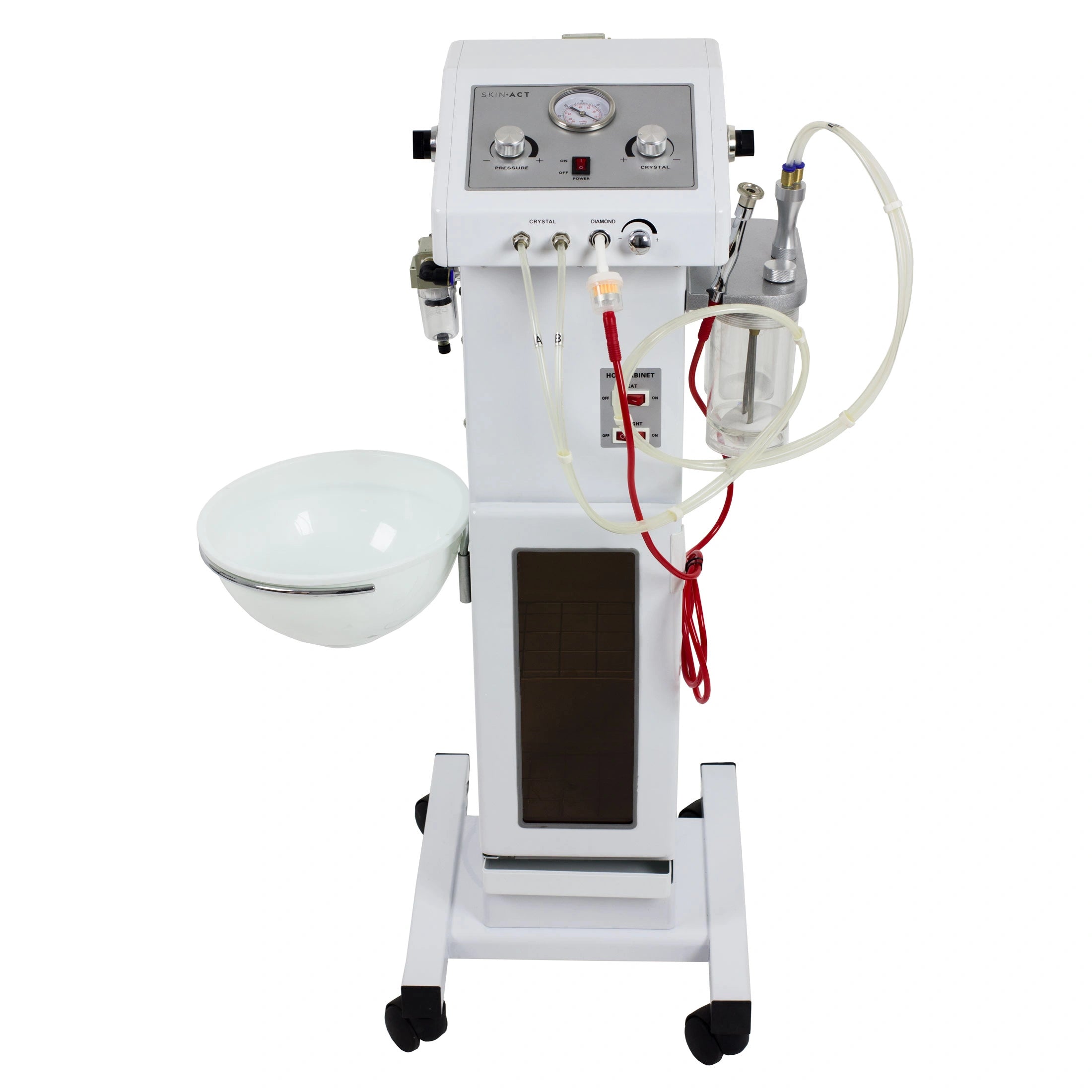 Crystal Microdermabrasion + Hot Towel Cabinets (German Motor) + Diamon