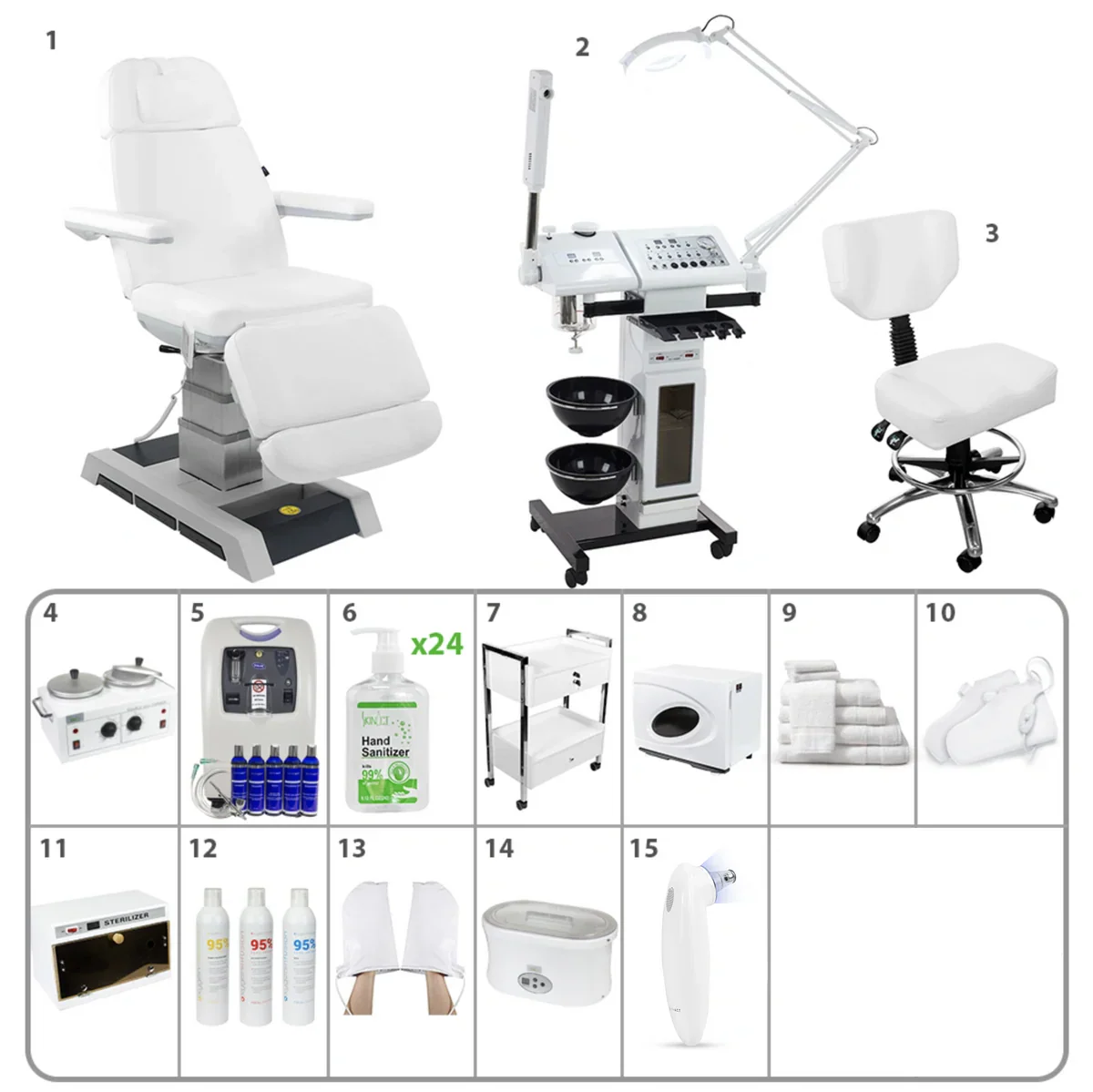 Lux II Spa Equipment Package