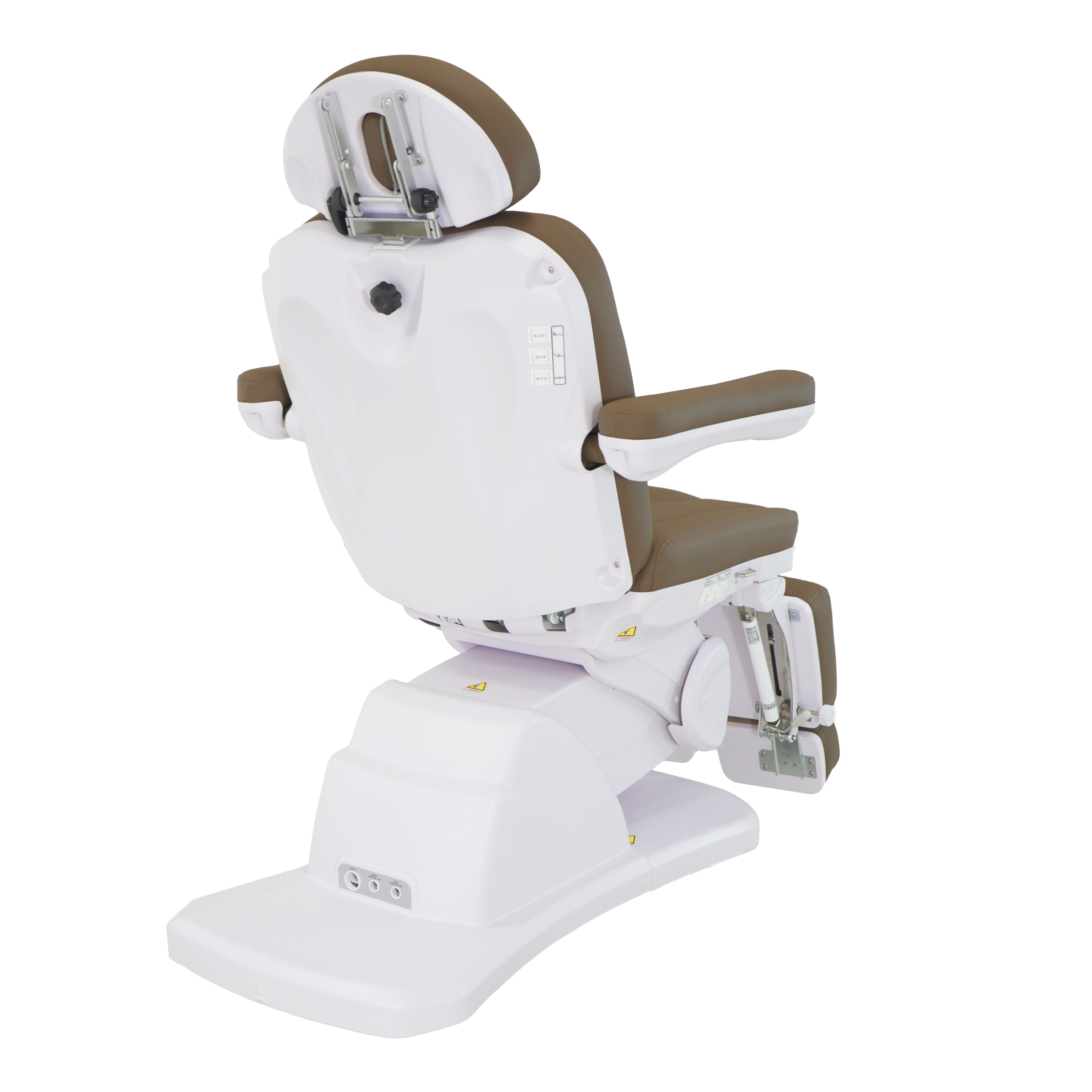 Luna Medical Spa Electric Treatment Chair/Table with Swivel, Podiatry Function, and Independently Adjustable Legs