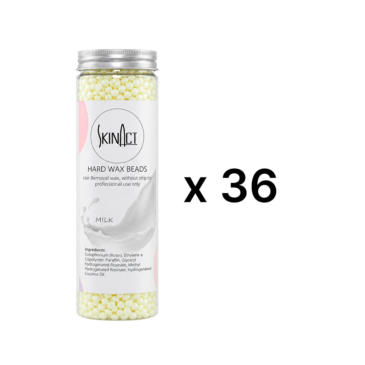 High Quality Hard Wax Beads Milk