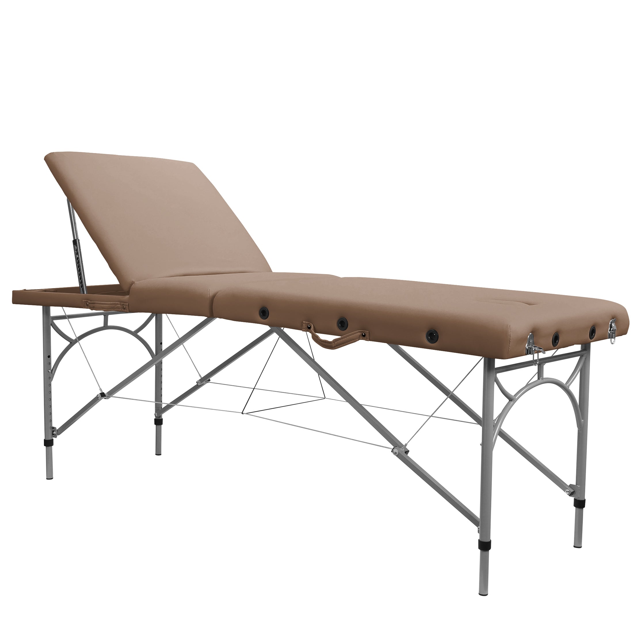 Porto Portable Massage Table Aluminum With Reclining Back