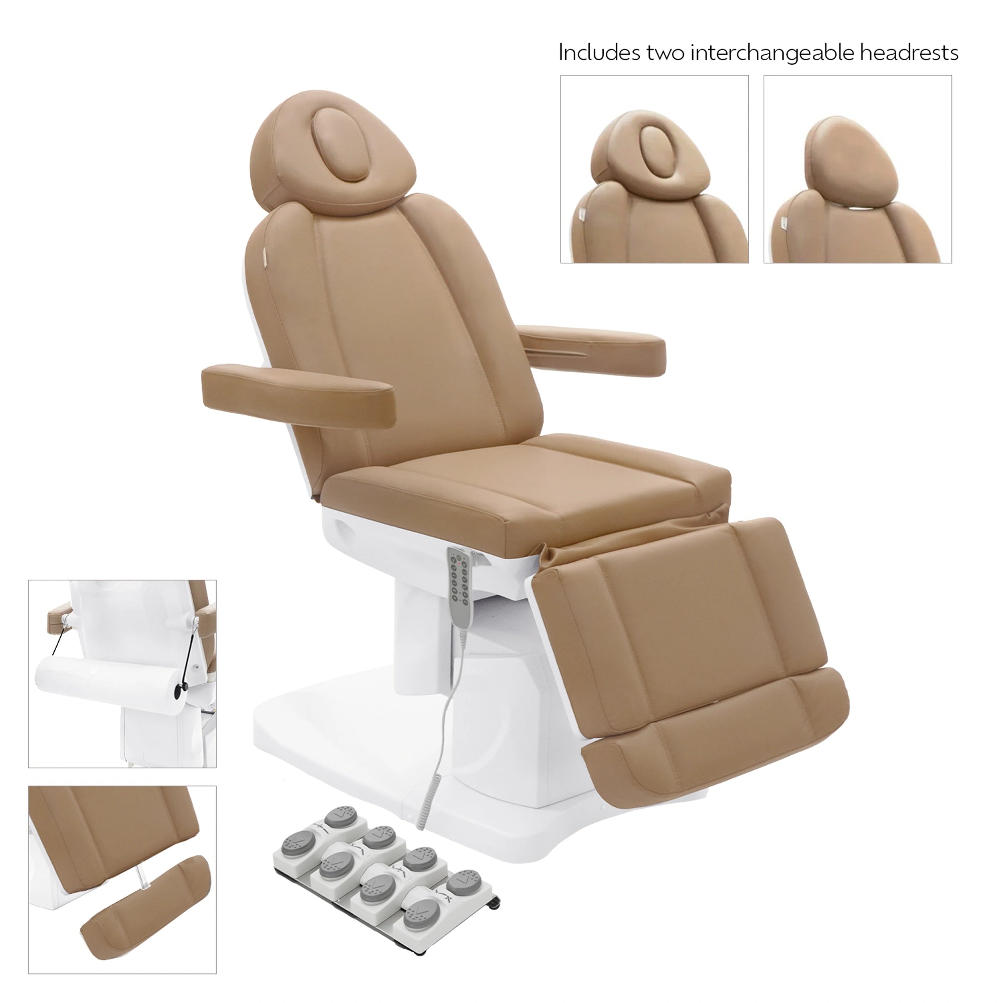 Bellage Medical Spa Electric Treatment/Procedure Chair (Table) - Fully Electric 4 Motor Chair