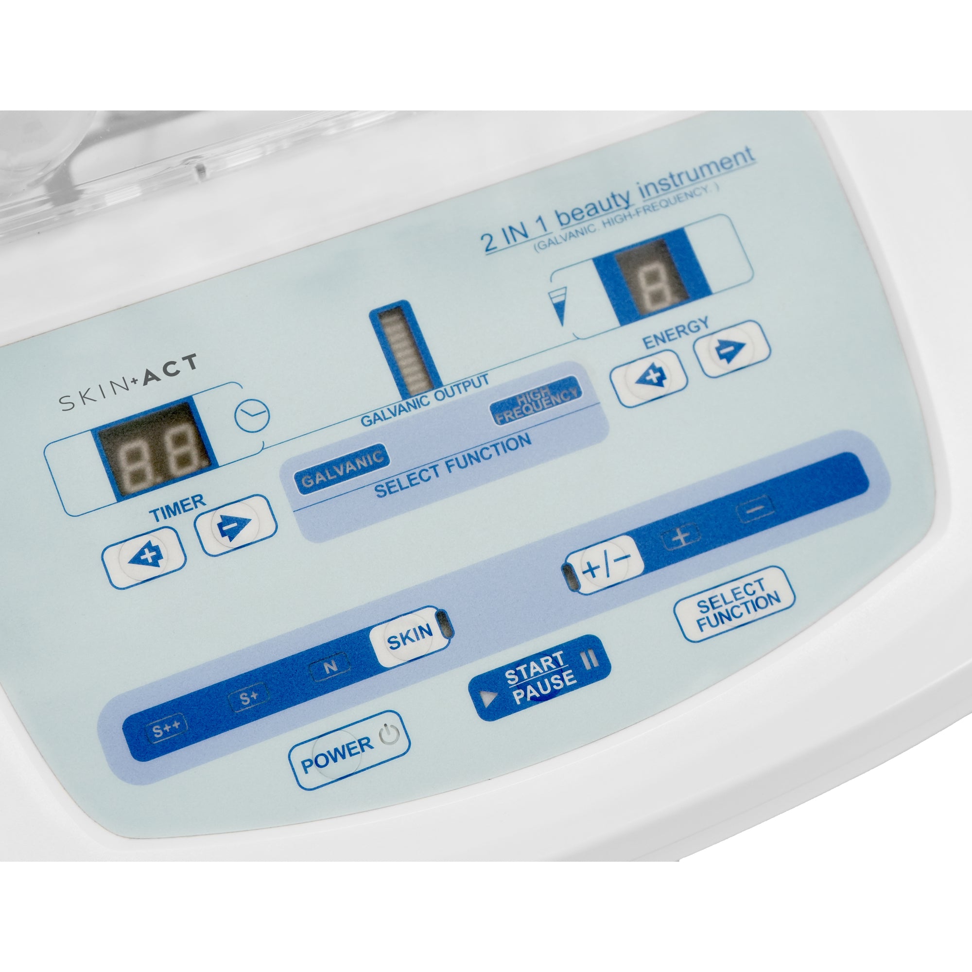 Deluxe Galvanic High Frequency Table Top Unit