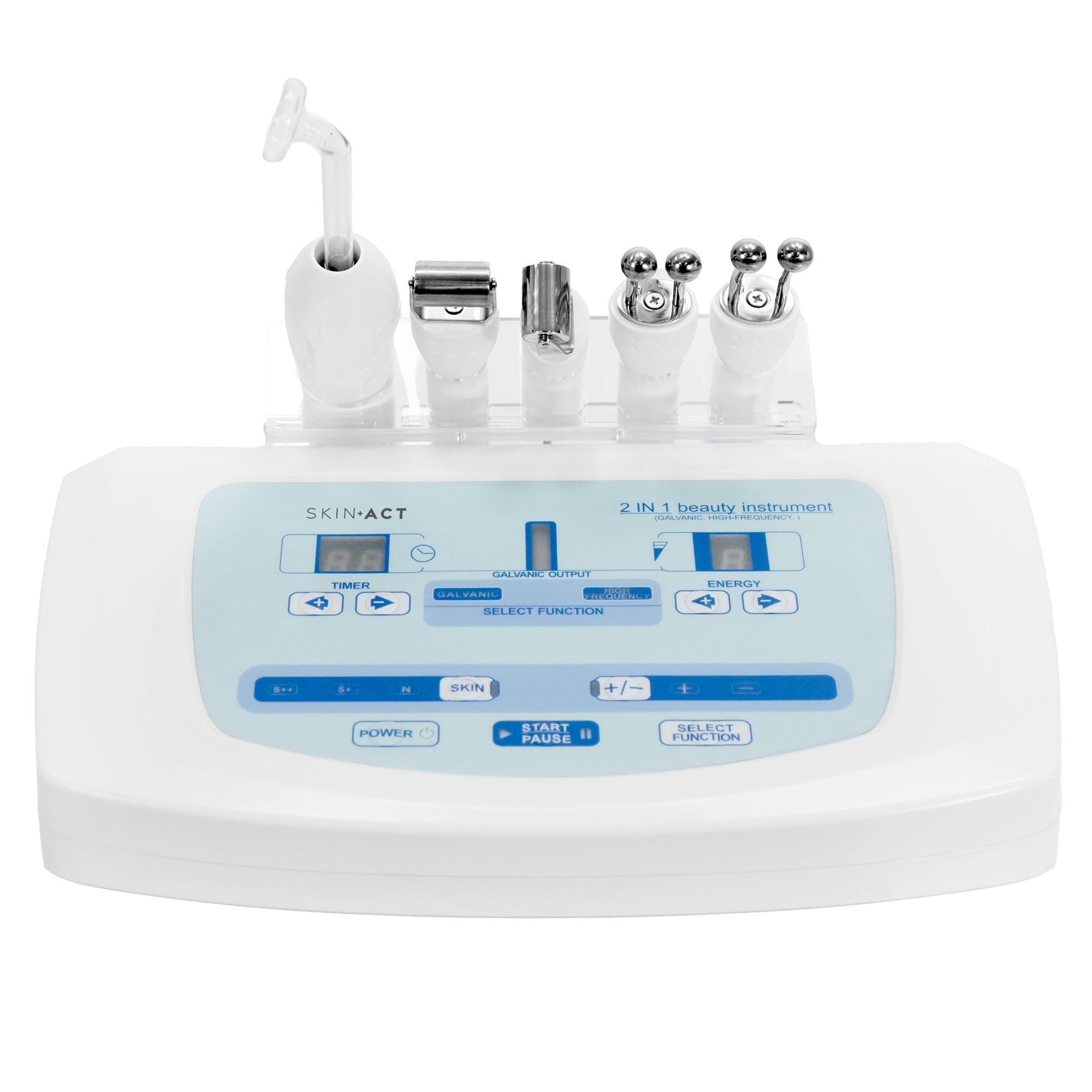 Deluxe Galvanic High Frequency Table Top Unit