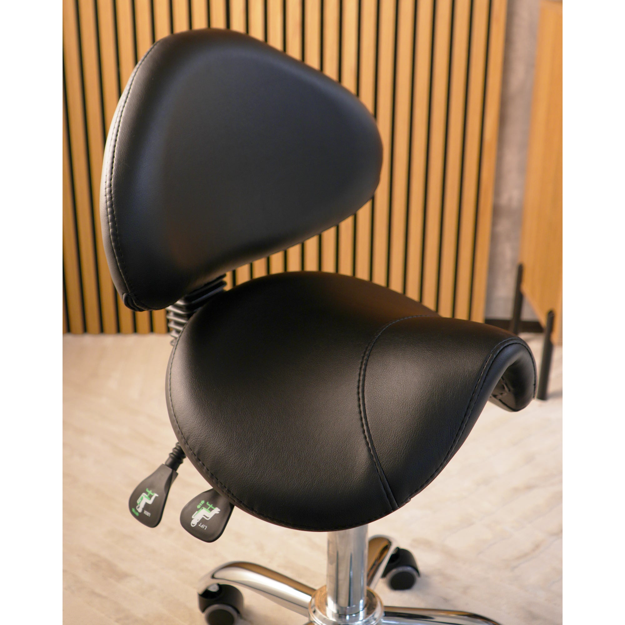 Esthetician Saddle Stool