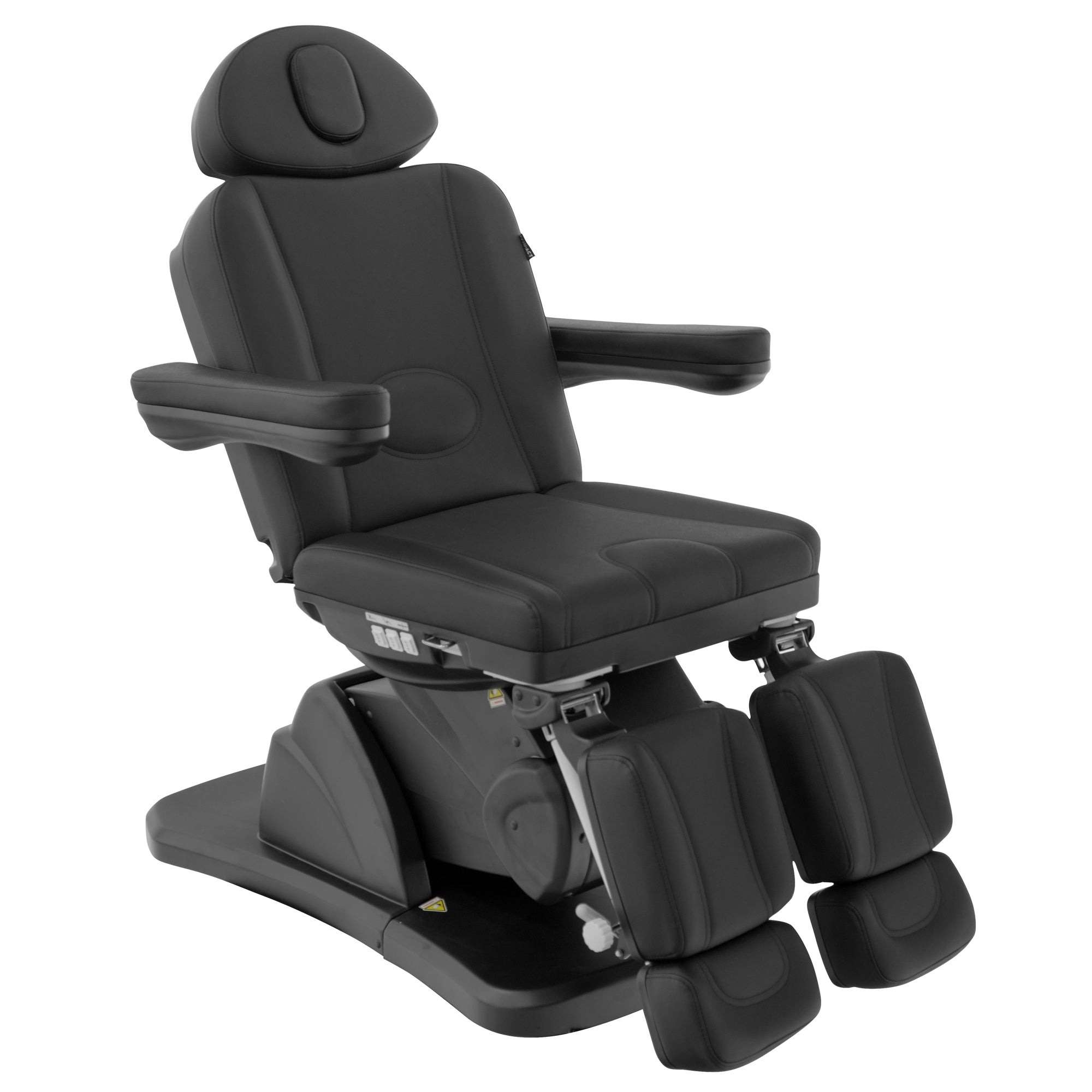 Luna Medical Spa Electric Treatment Chair/Table with Swivel, Podiatry Function, and Independently Adjustable Legs