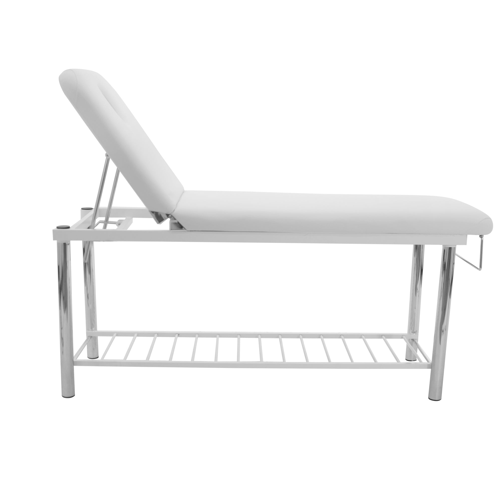 Solid Massage Table, Bed (Metal Frame With Towel Holder)