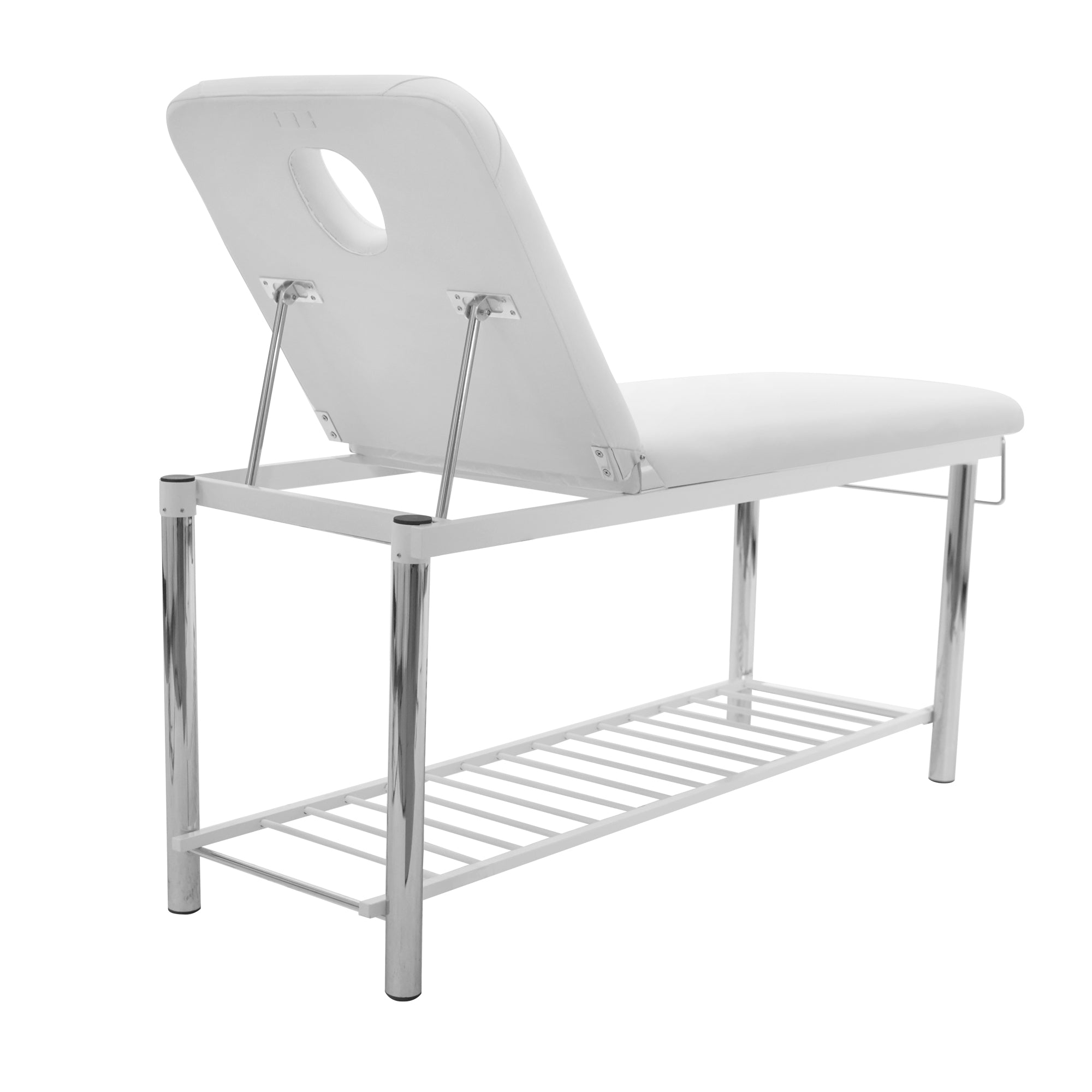 Solid Massage Table, Bed (Metal Frame With Towel Holder)