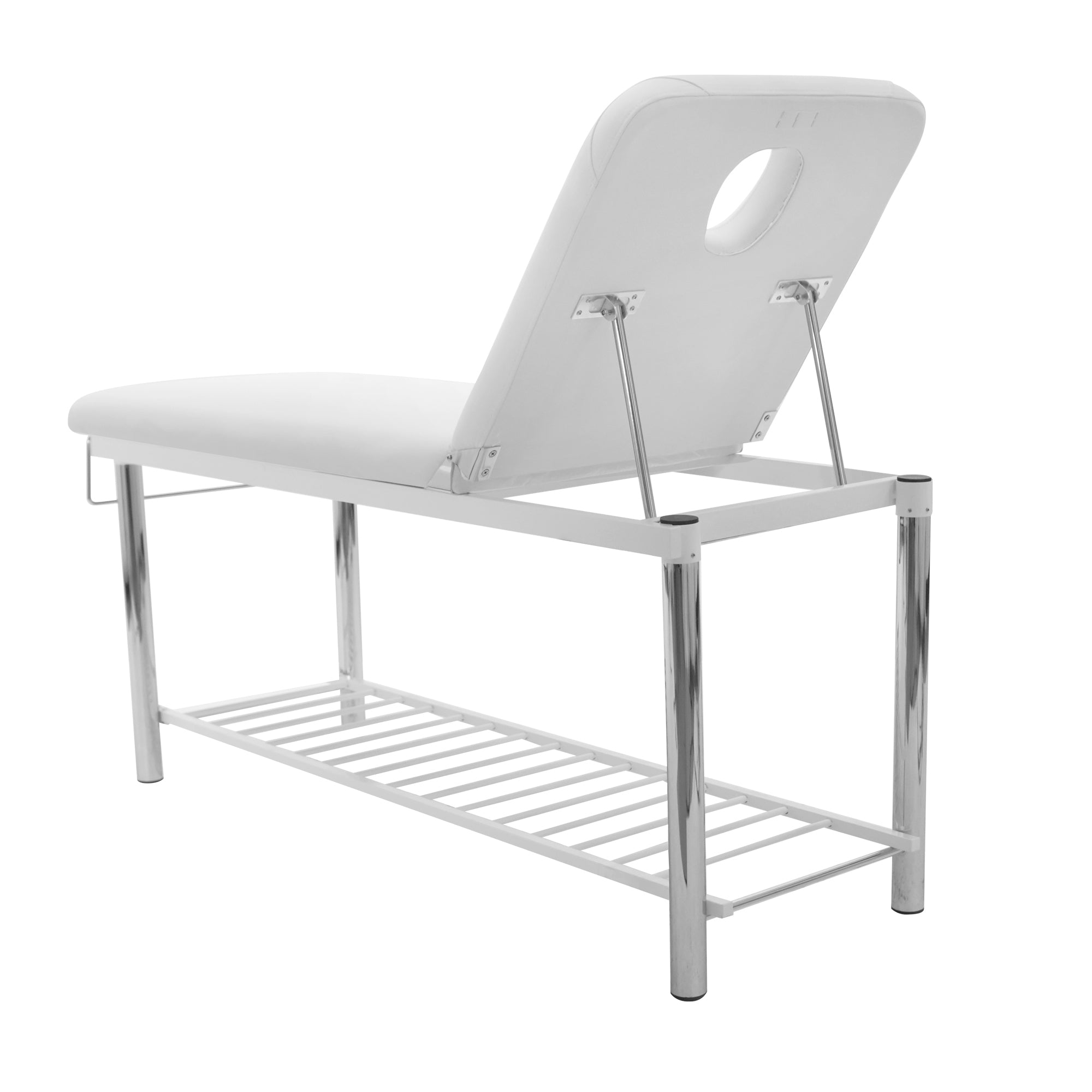 Solid Massage Table, Bed (Metal Frame With Towel Holder)