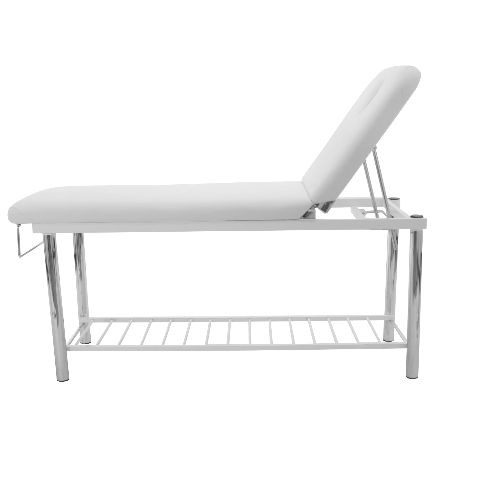 Solid Massage Table, Bed (Metal Frame With Towel Holder)