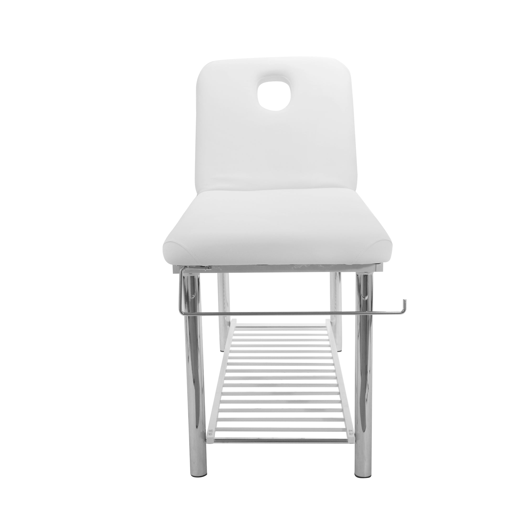 Solid Massage Table, Bed (Metal Frame With Towel Holder)