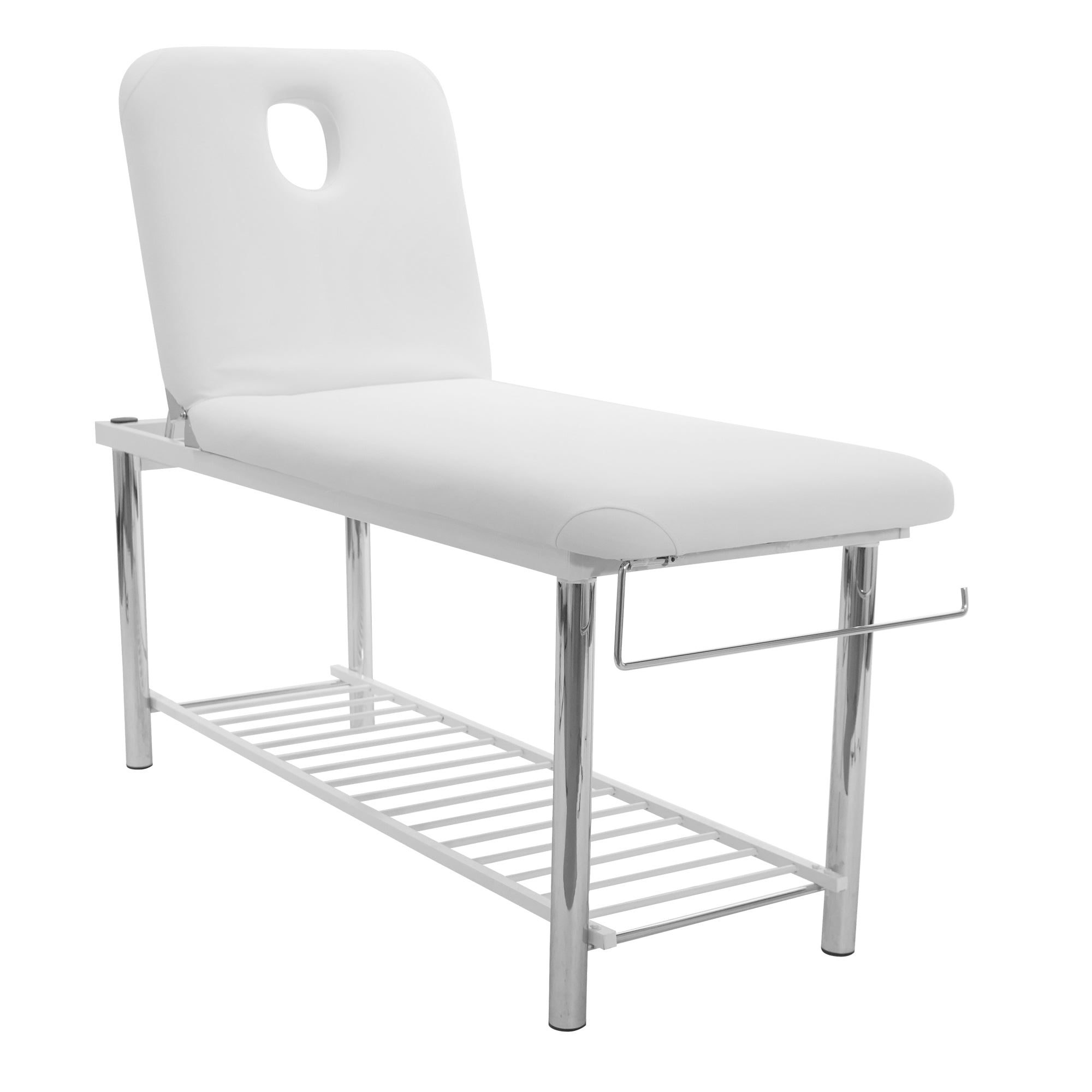 Solid Massage Table, Bed (Metal Frame With Towel Holder)