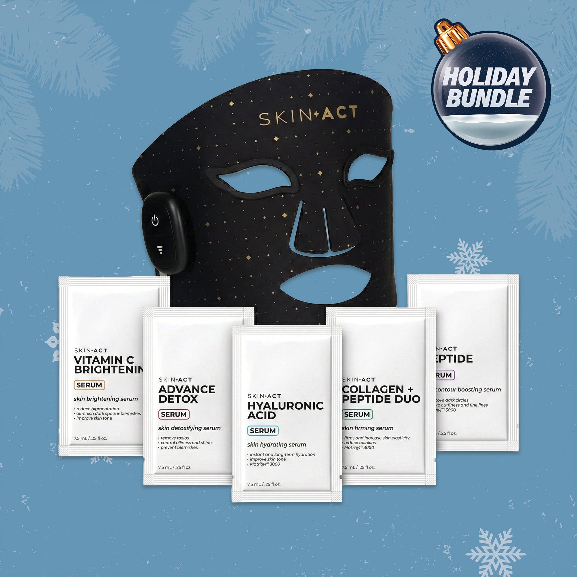 Red Light Therapy Mask - Holiday Bundle