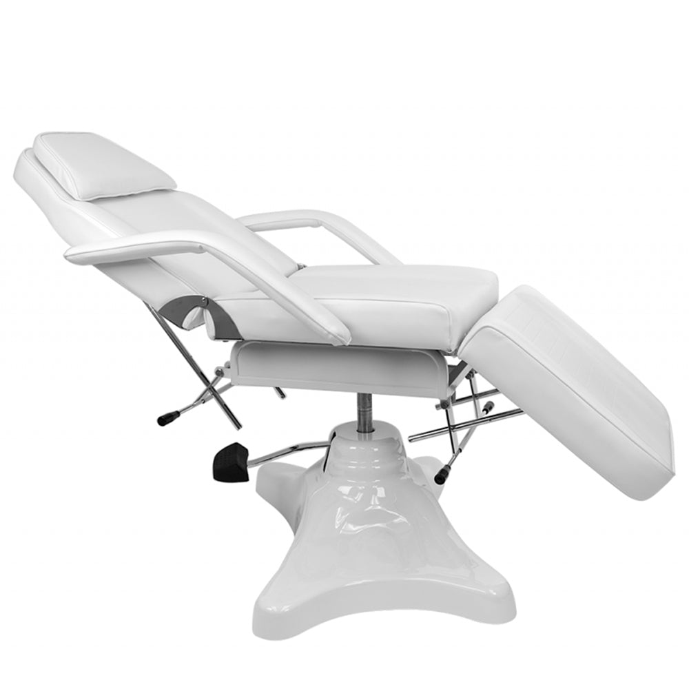 Hydraulic Spa Treatment Table 90 Degree Full Sitting Position Facial Bed, Chair With Free Beauty Stool