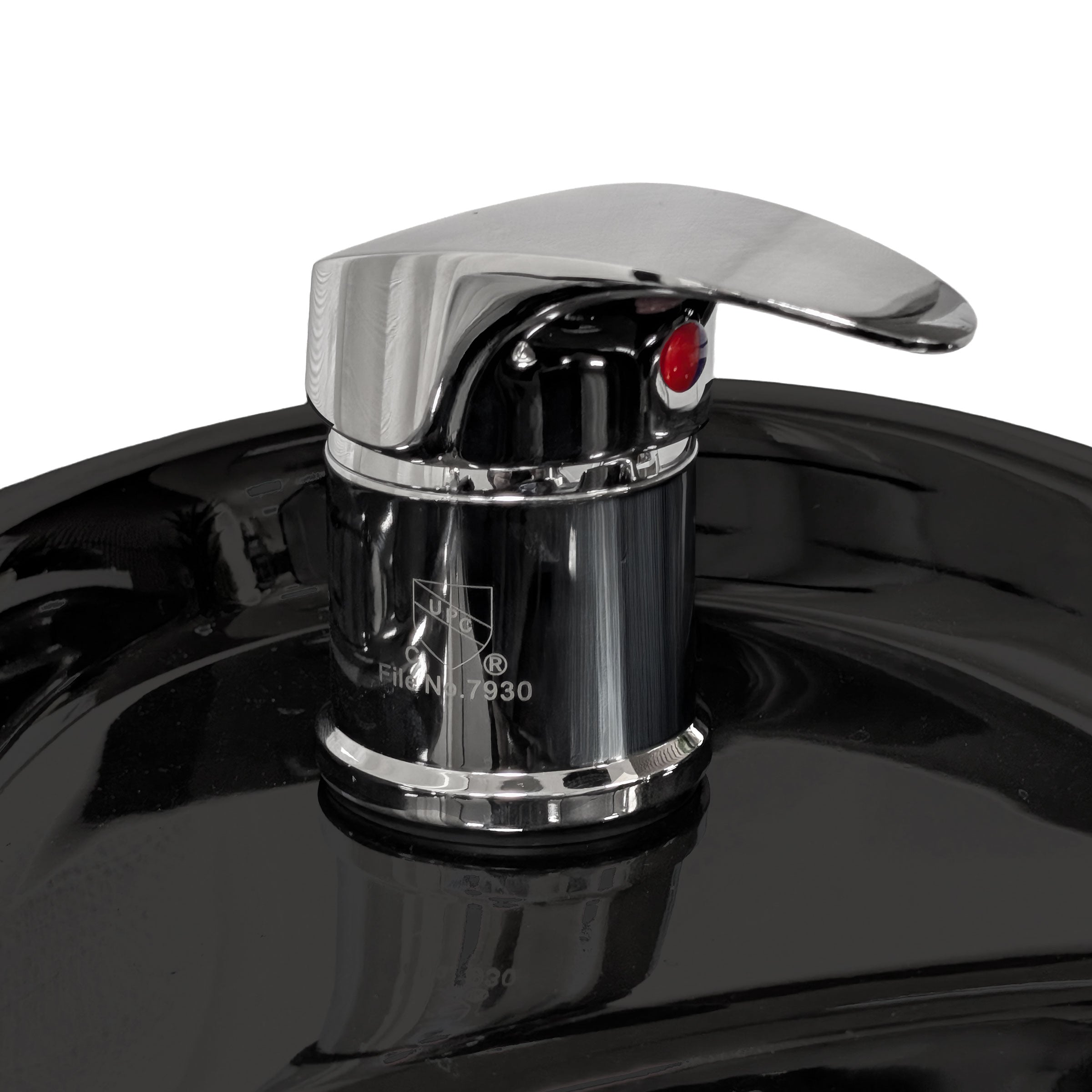 SHAMPOO JET Ⅱ 黒椅子 Pibbs 200 Lounge Shampoo Chair Available in 20 Colors Reclined at