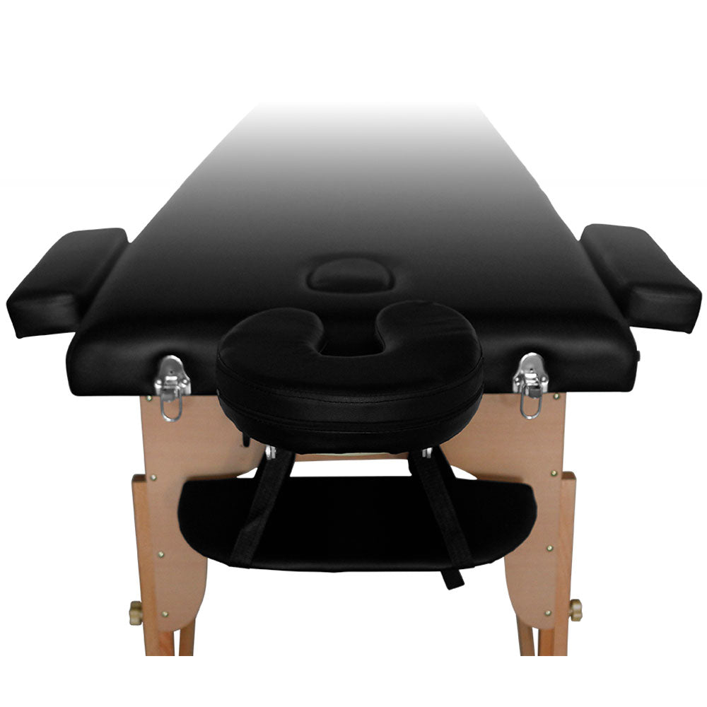 Portable Massage Table With Reclinable Back