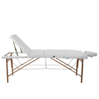 Portable Massage Table With Reclinable Back