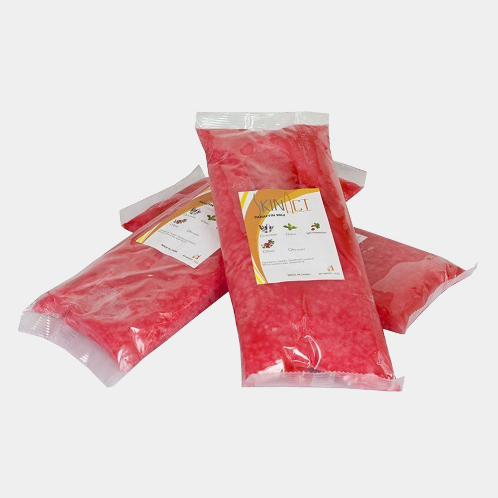 SkinAct Professional Paraffin Spa Wax Strawberry Scent