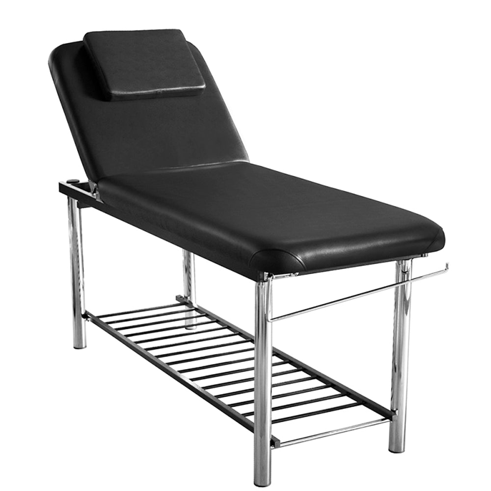 Solid Massage Table, Bed (Metal Frame With Towel Holder)