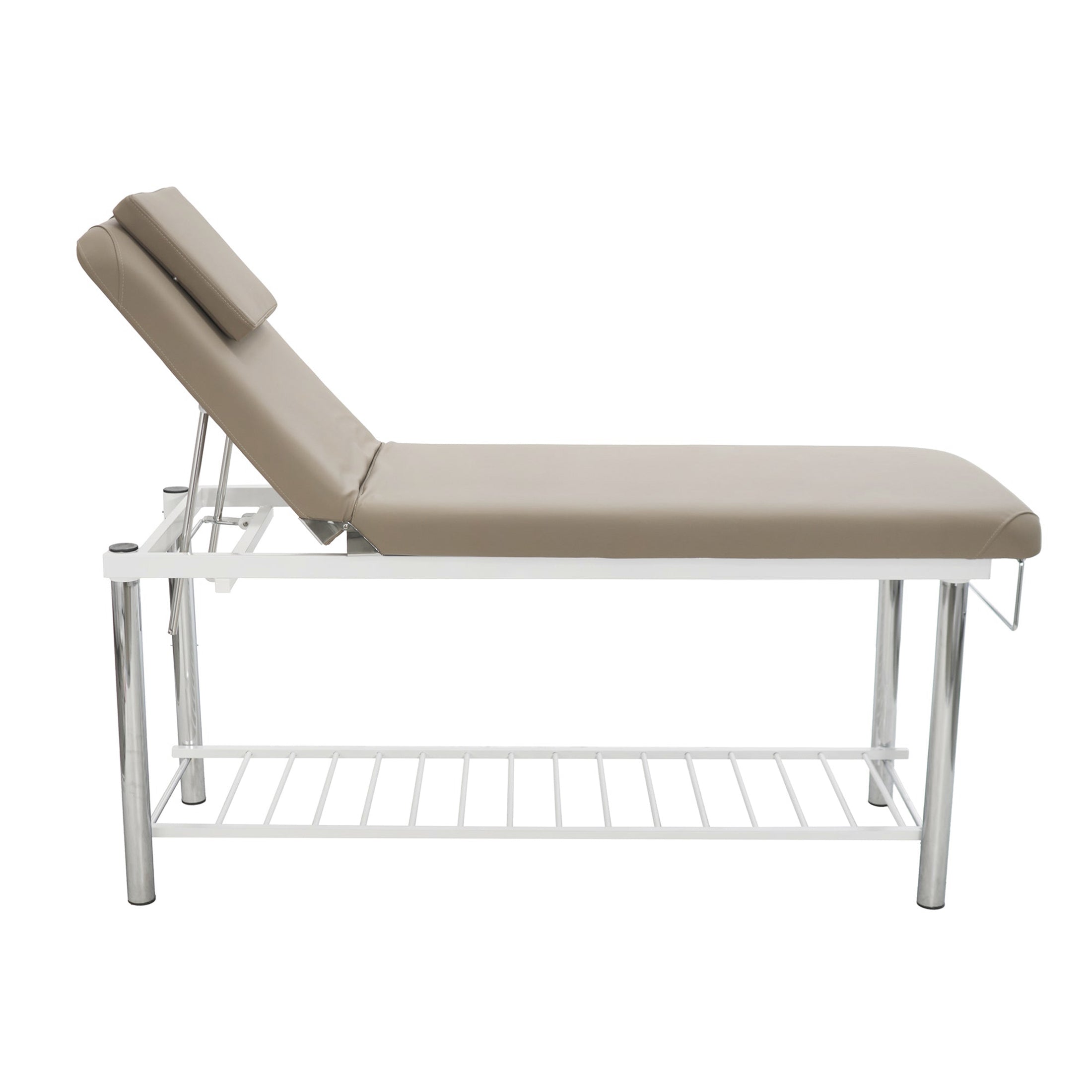 Solid Massage Table, Bed (Metal Frame With Towel Holder)