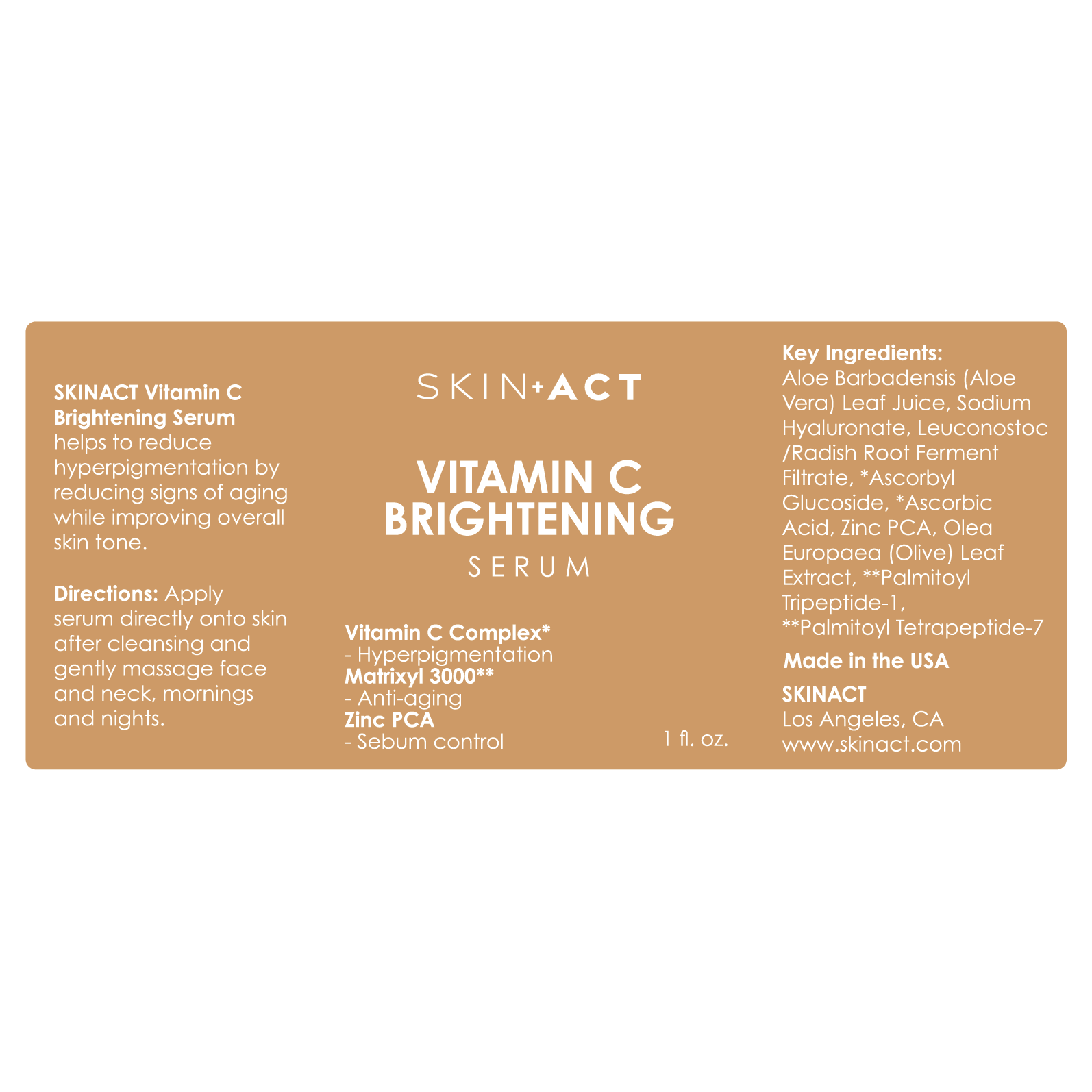 SkinAct Vitamin C Brightening Serum