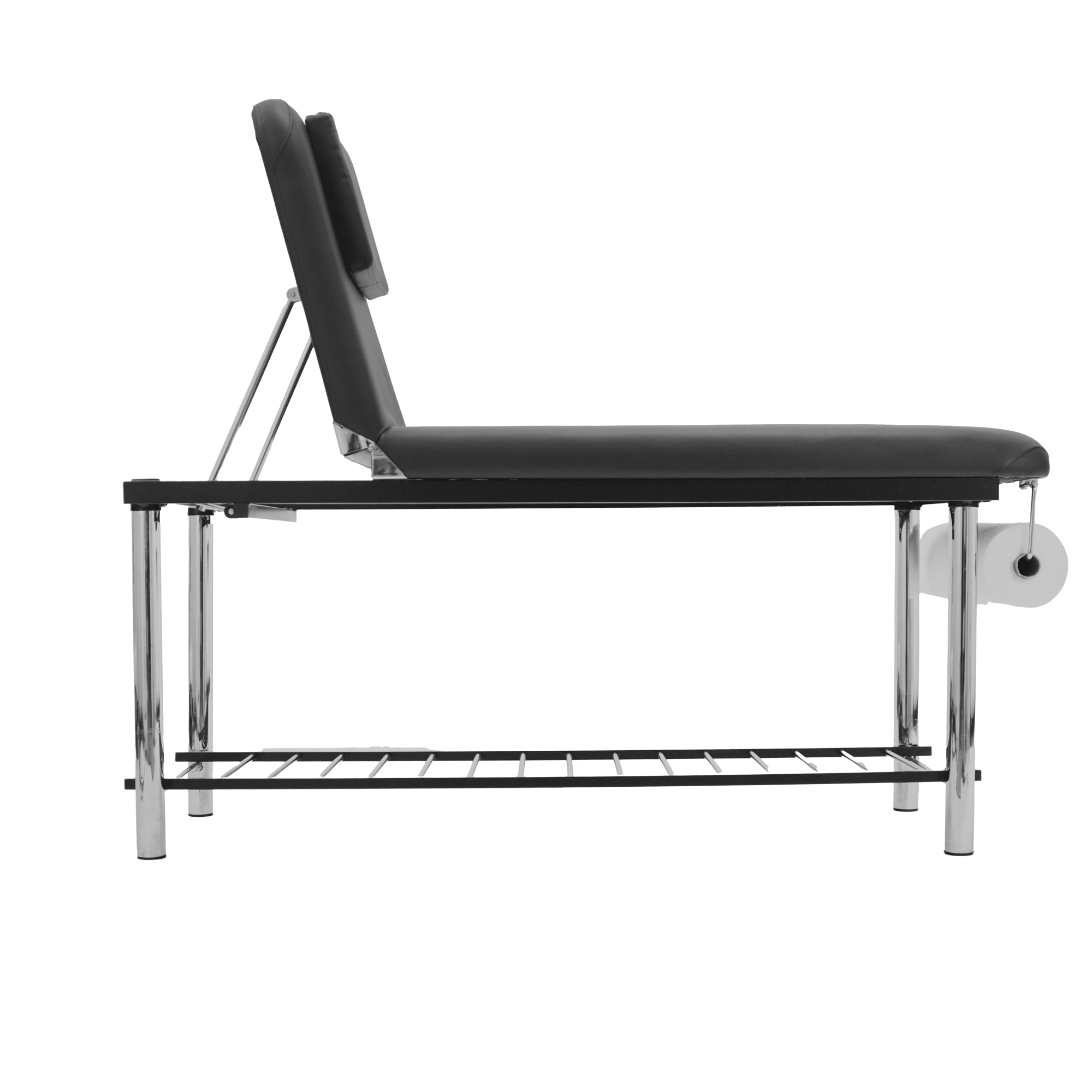 Solid Massage Table, Bed (Metal Frame With Towel Holder)