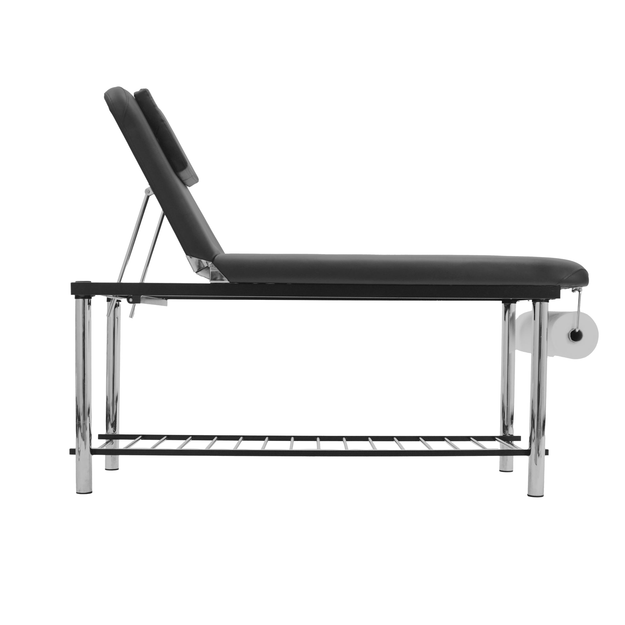 Solid Massage Table, Bed (Metal Frame With Towel Holder)