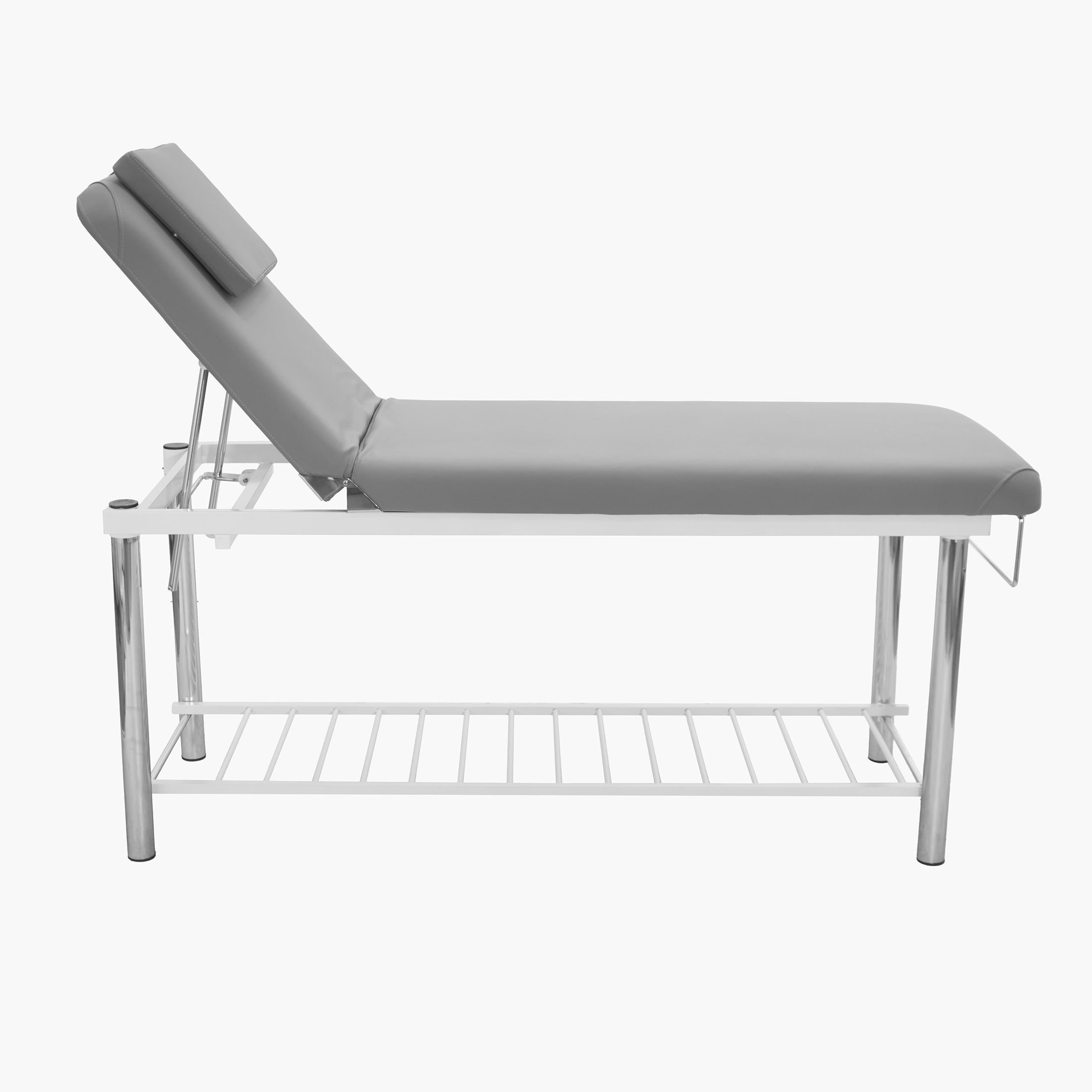 Solid Massage Table, Bed (Metal Frame With Towel Holder)