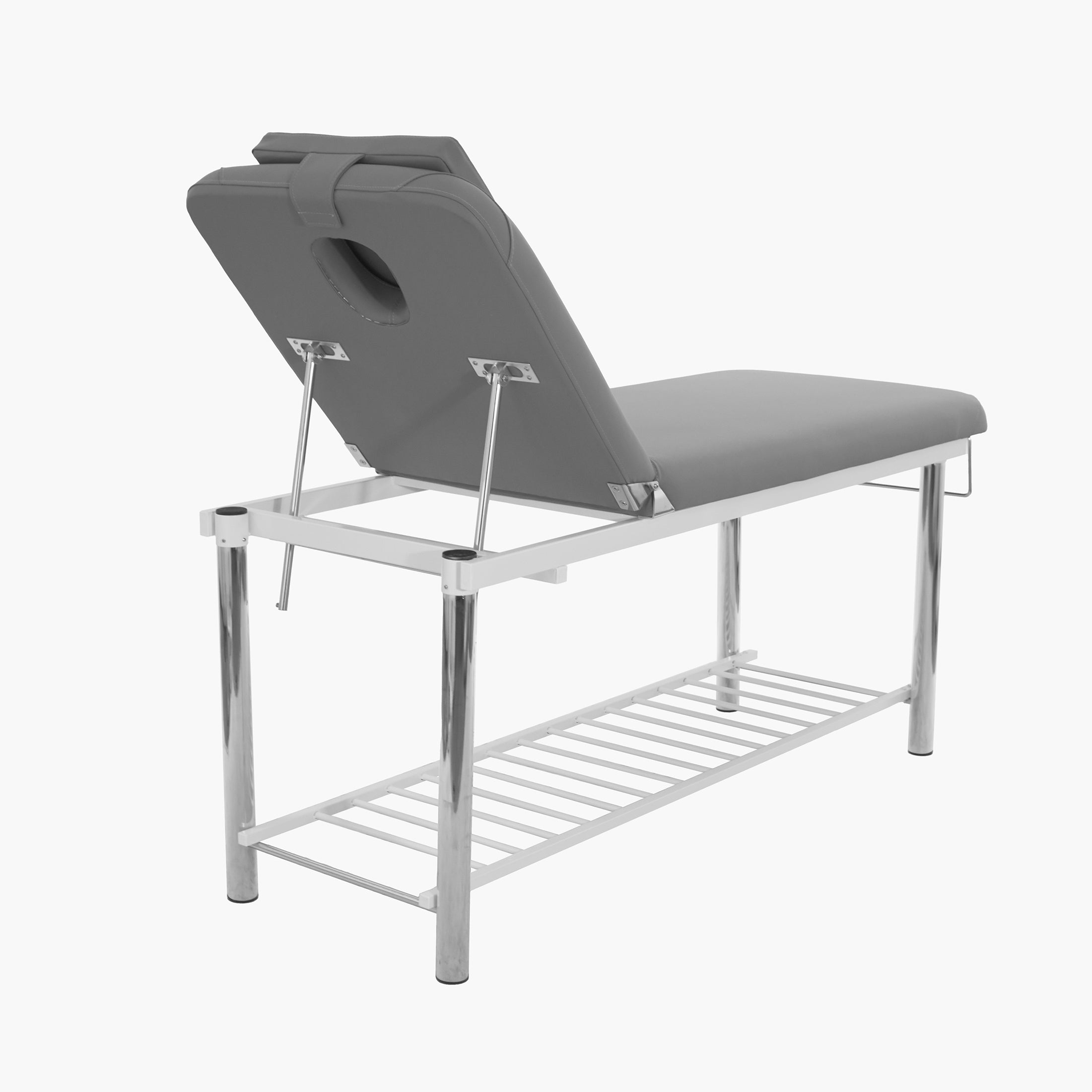 Solid Massage Table, Bed (Metal Frame With Towel Holder)