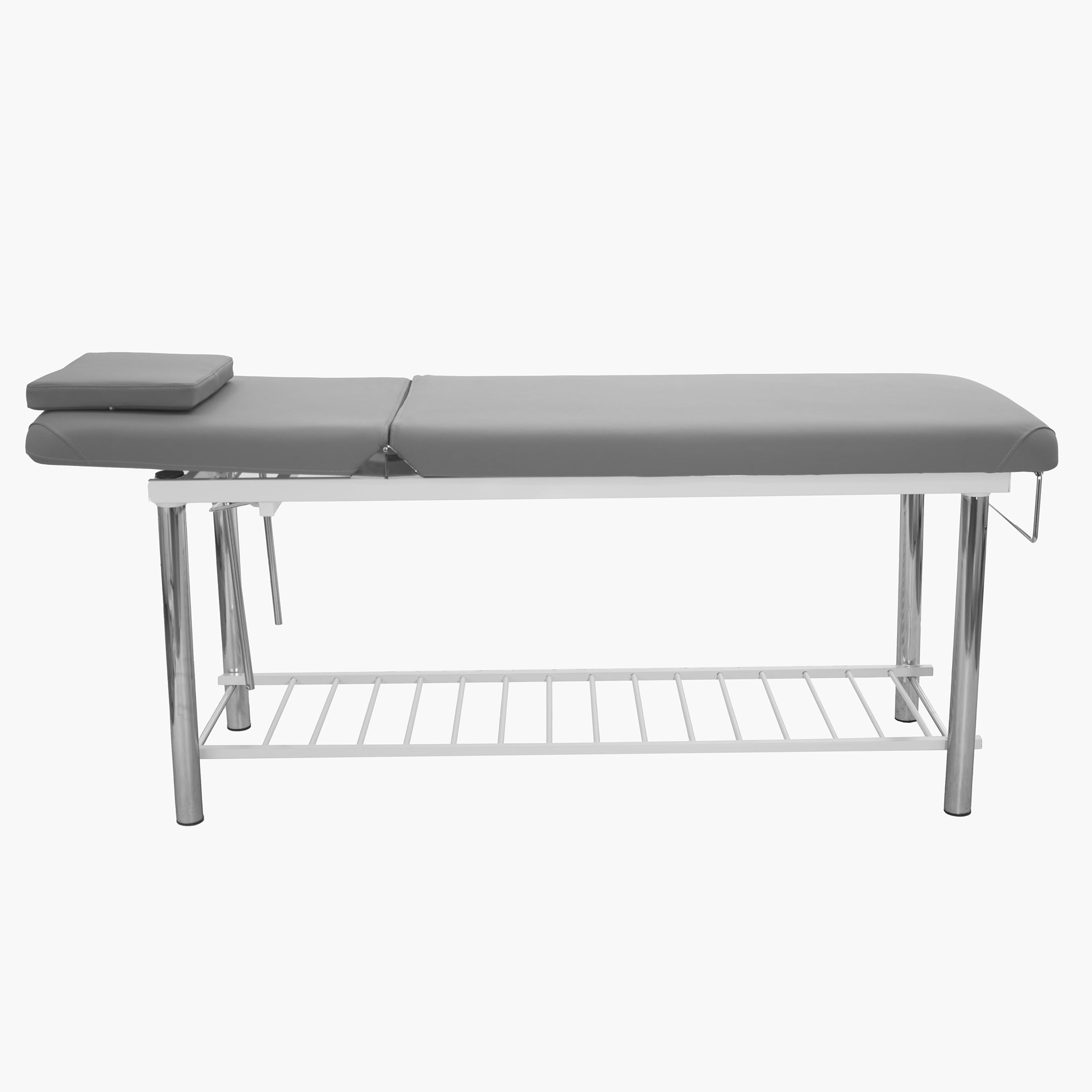 Solid Massage Table, Bed (Metal Frame With Towel Holder)