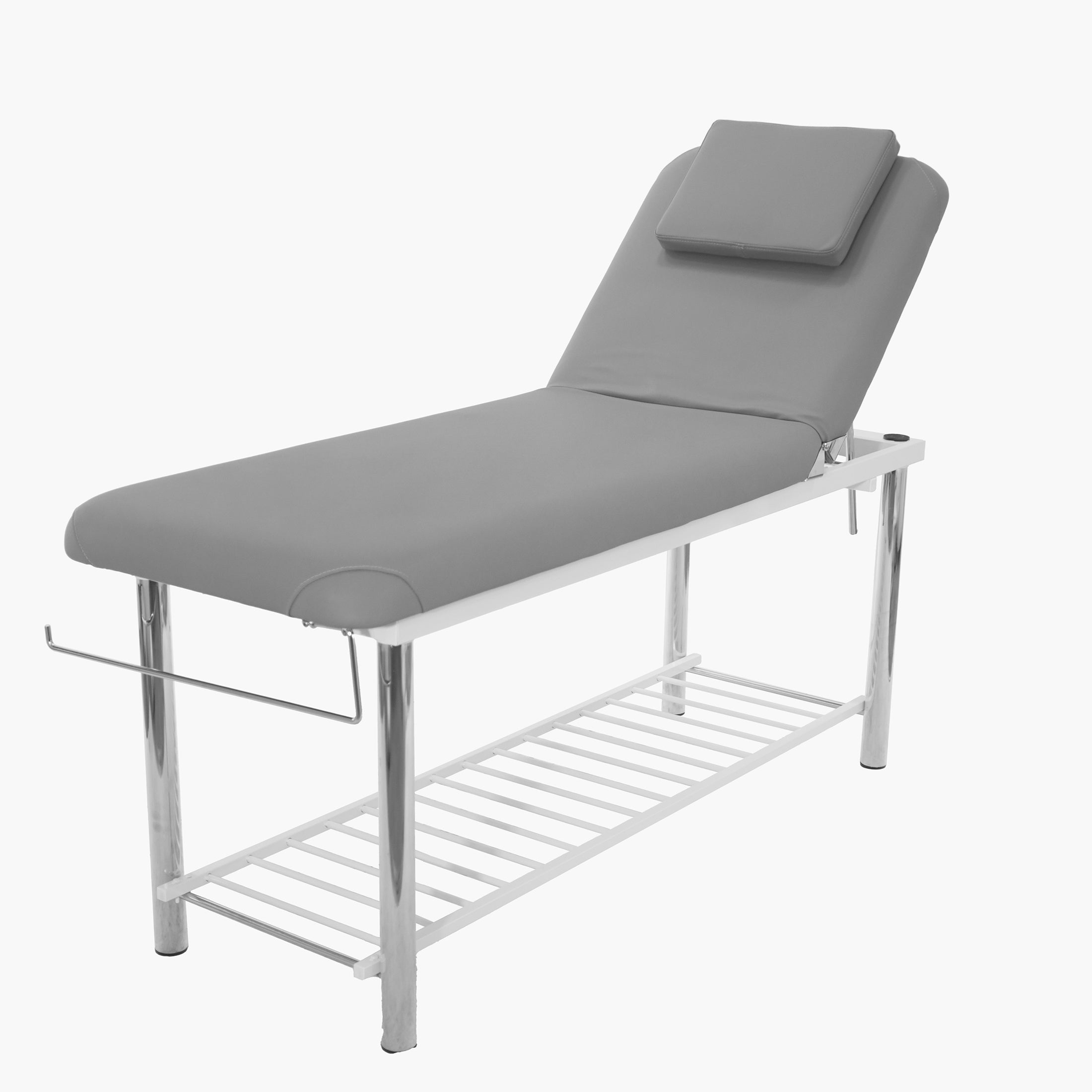 Solid Massage Table, Bed (Metal Frame With Towel Holder)