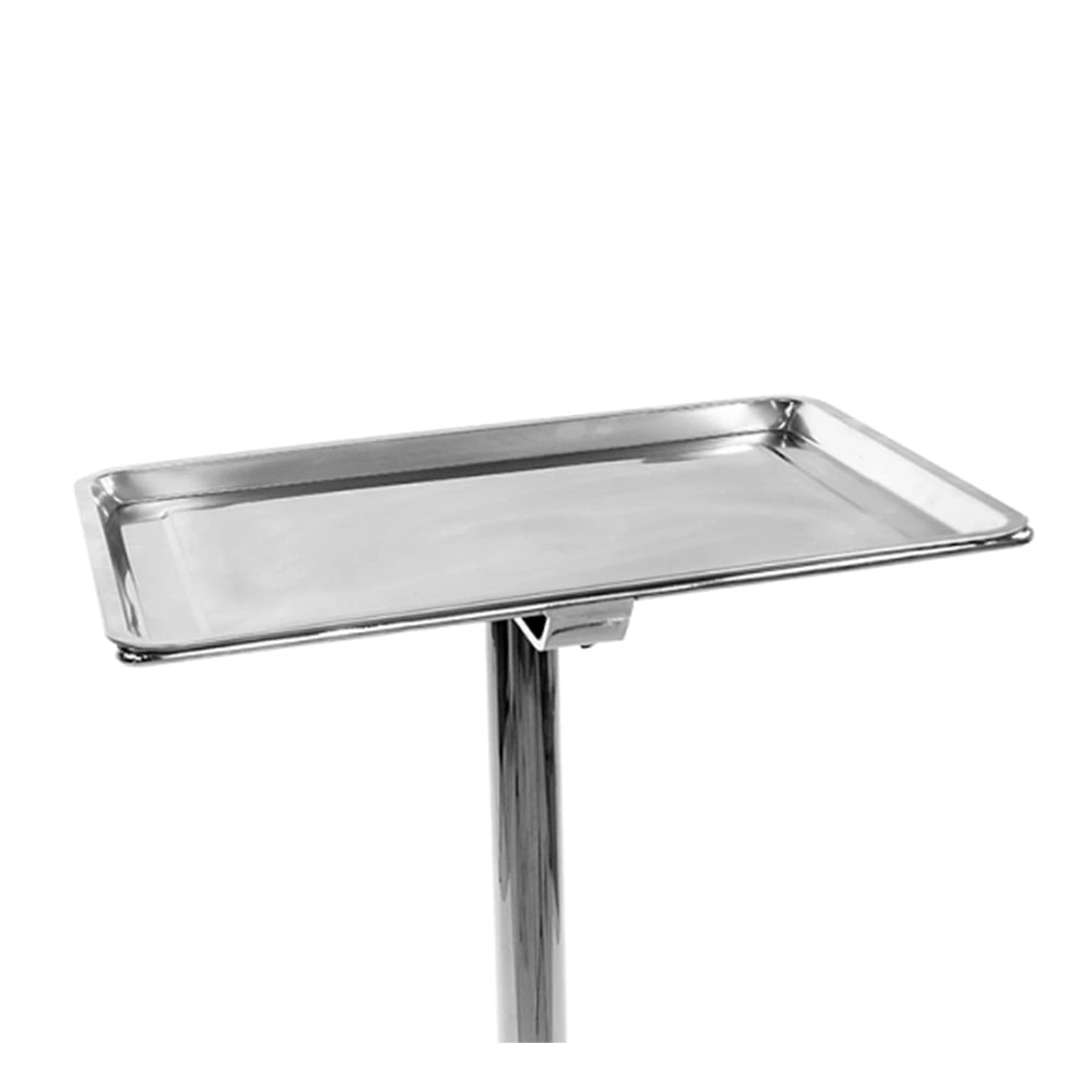 Stainless Steel Salon Tray On Wheels