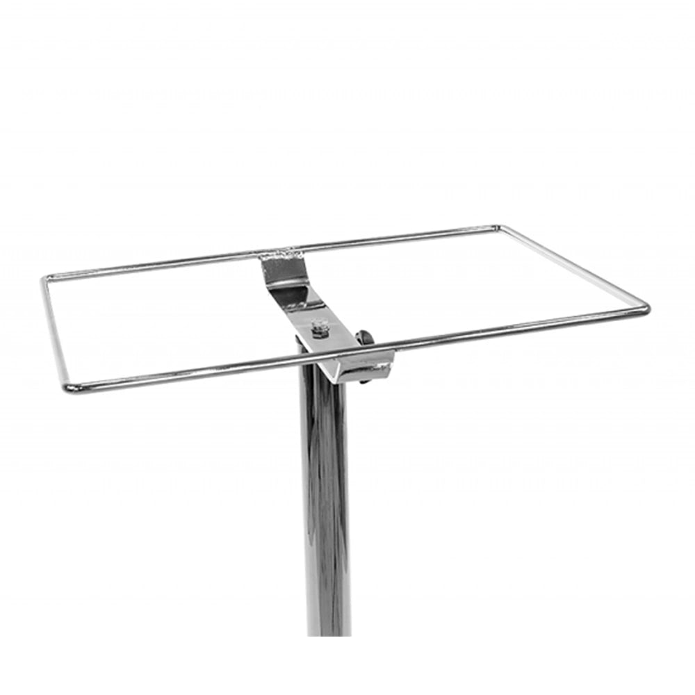 Stainless Steel Salon Tray On Wheels