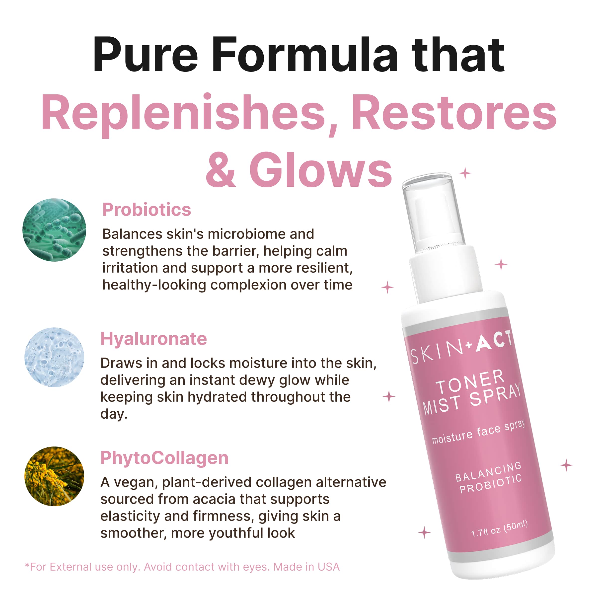 Toner Mist Spray 6oz