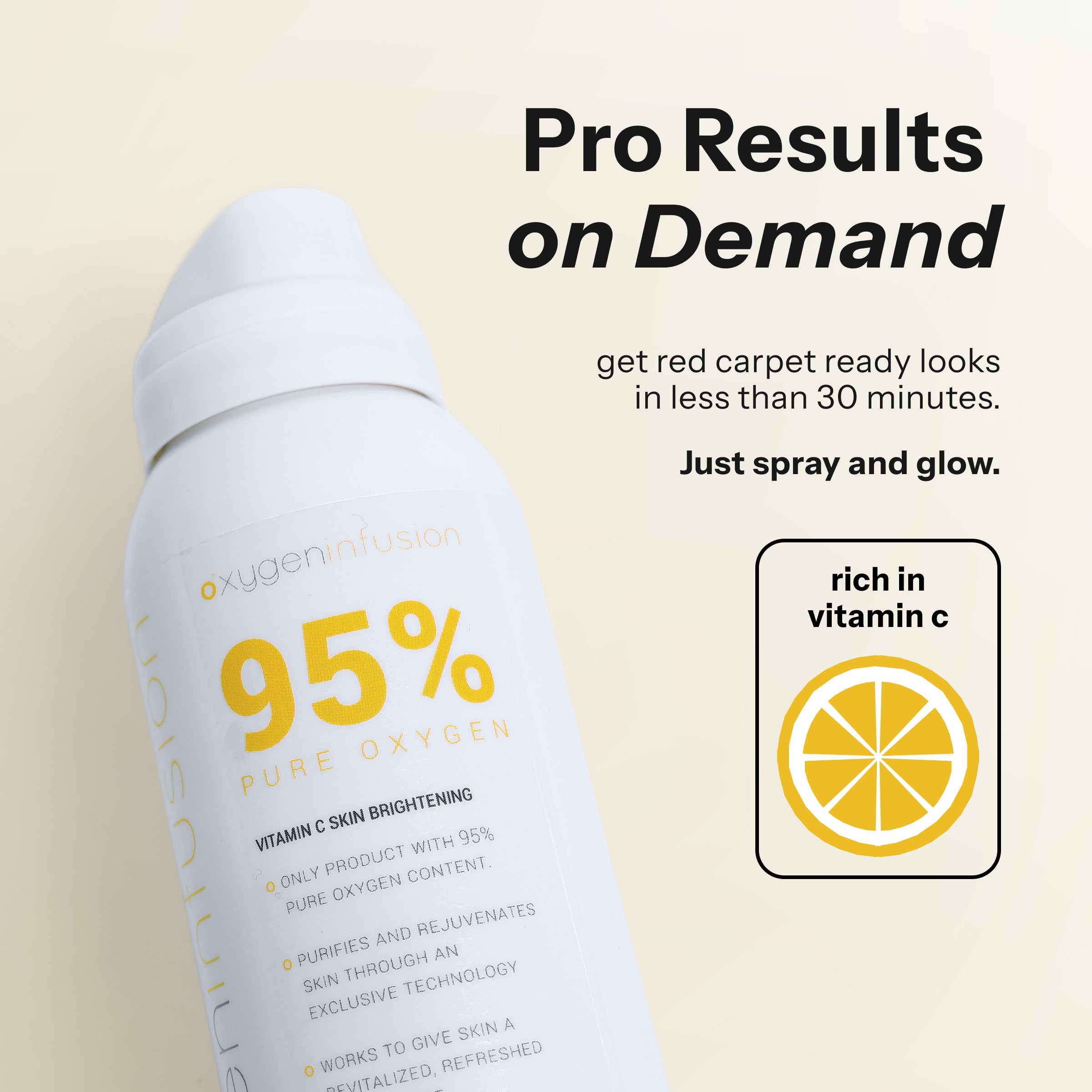 Oxygen Infusion Vitamin C Skin Brightening